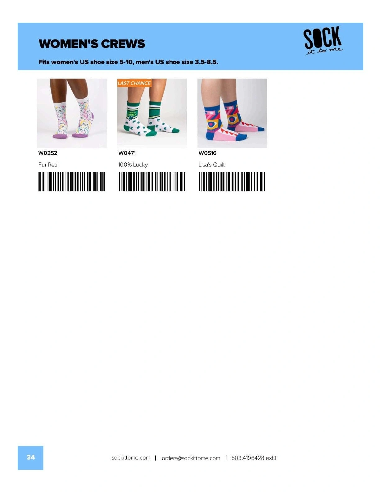 Sock It to Me flyer page 34