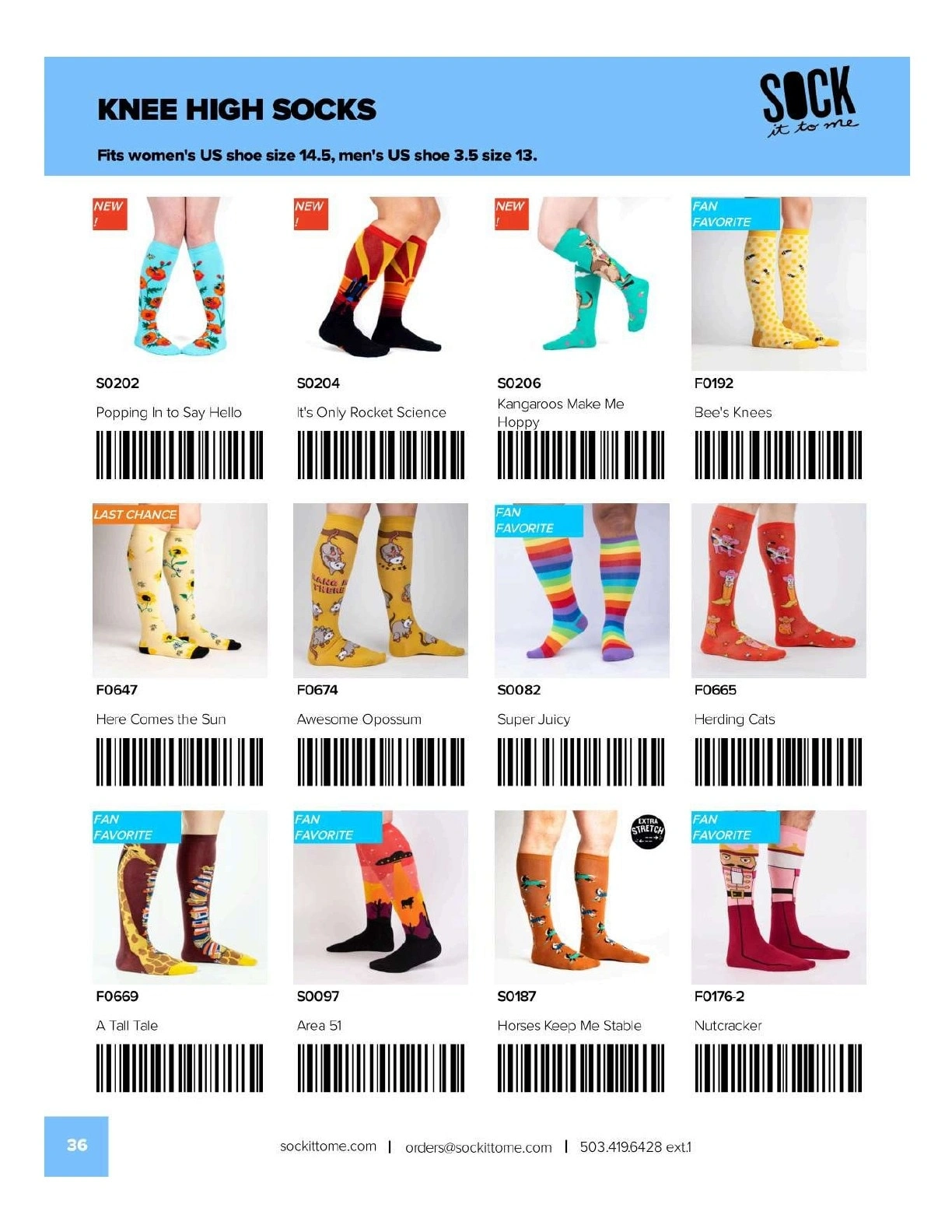 Sock It to Me flyer page 36