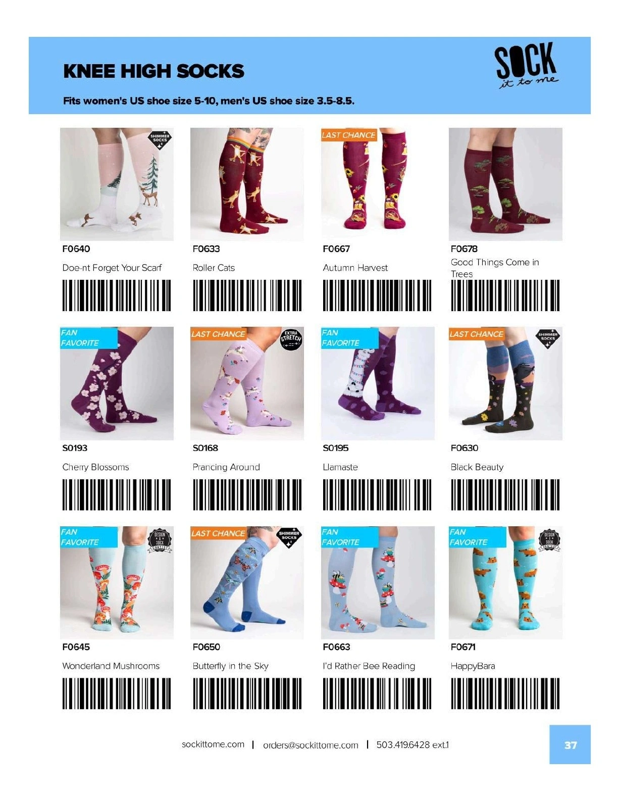 Sock It to Me flyer page 37