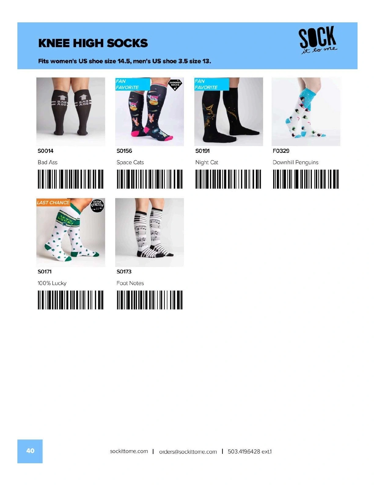 Sock It to Me flyer page 40