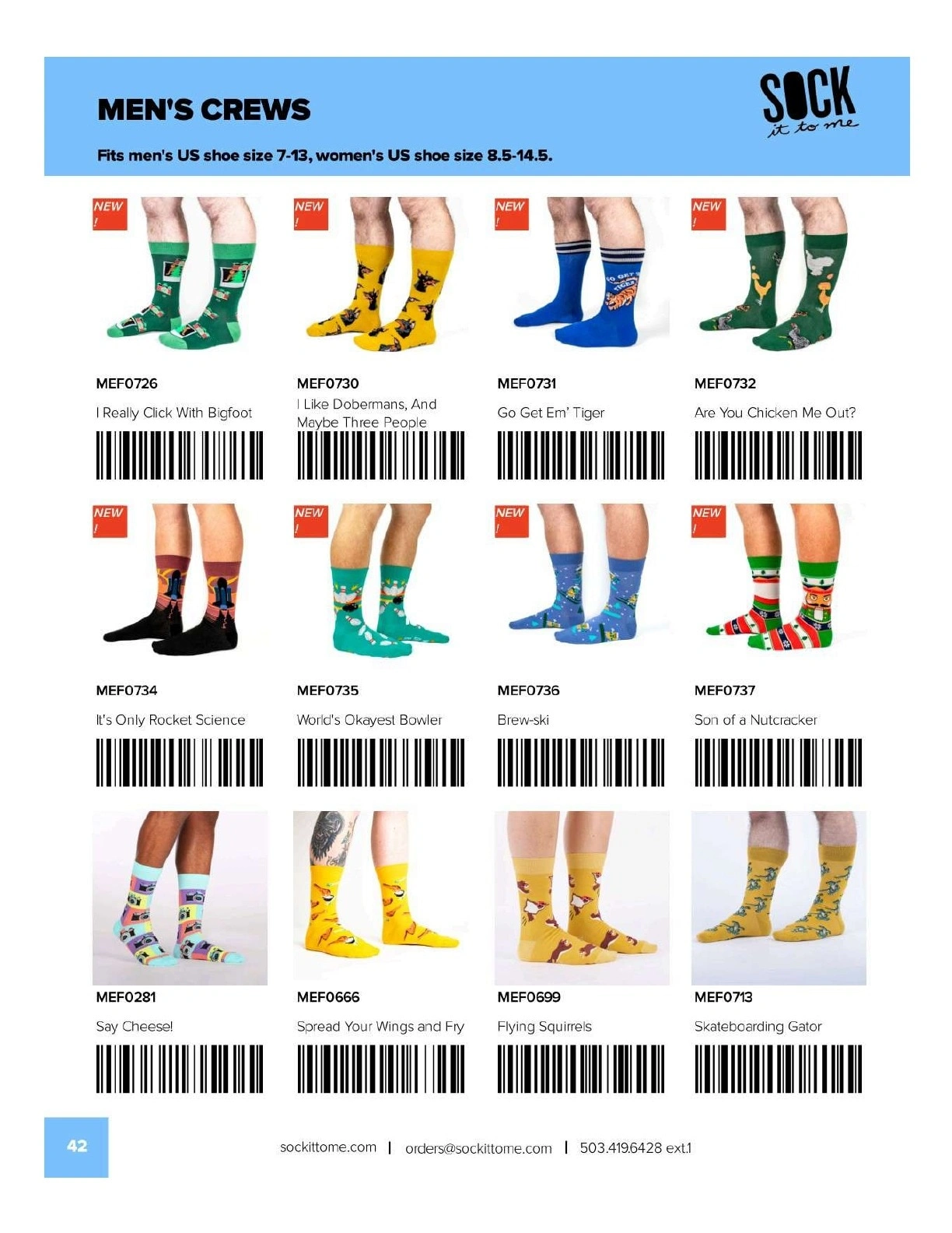 Sock It to Me flyer page 42