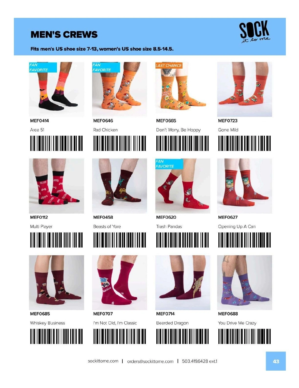 Sock It to Me flyer page 43