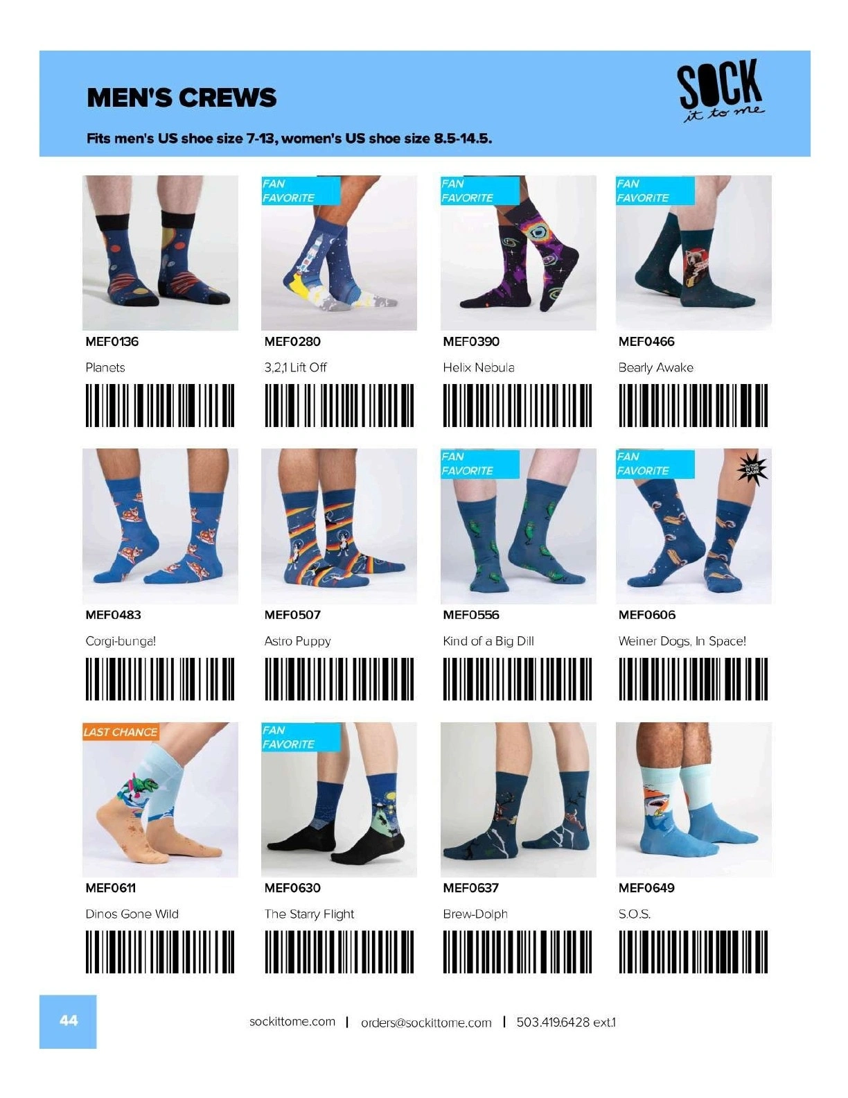 Sock It to Me flyer page 44