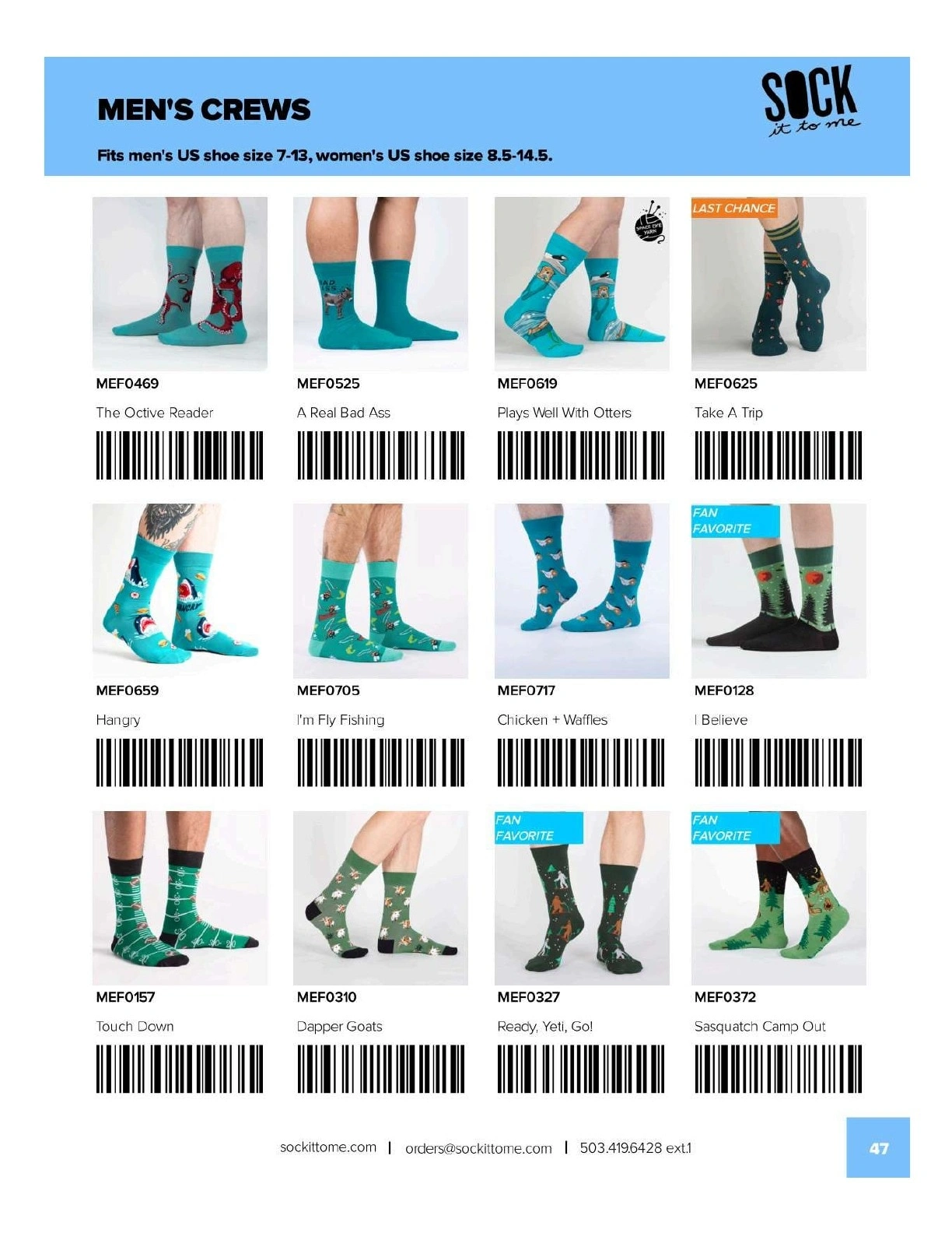 Sock It to Me flyer page 47