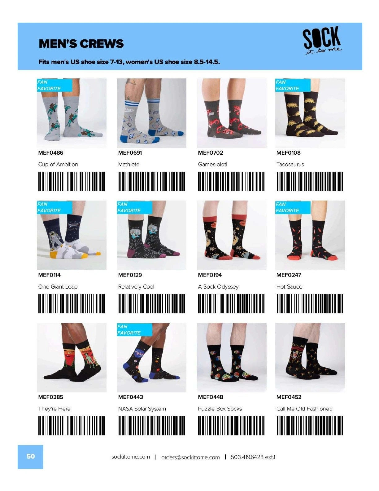 Sock It to Me flyer page 50