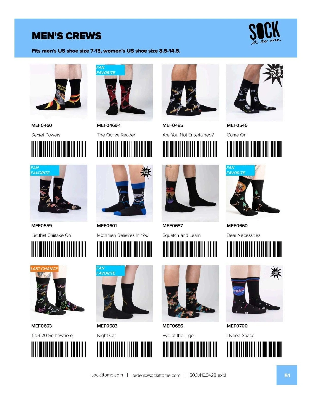 Sock It to Me flyer page 51