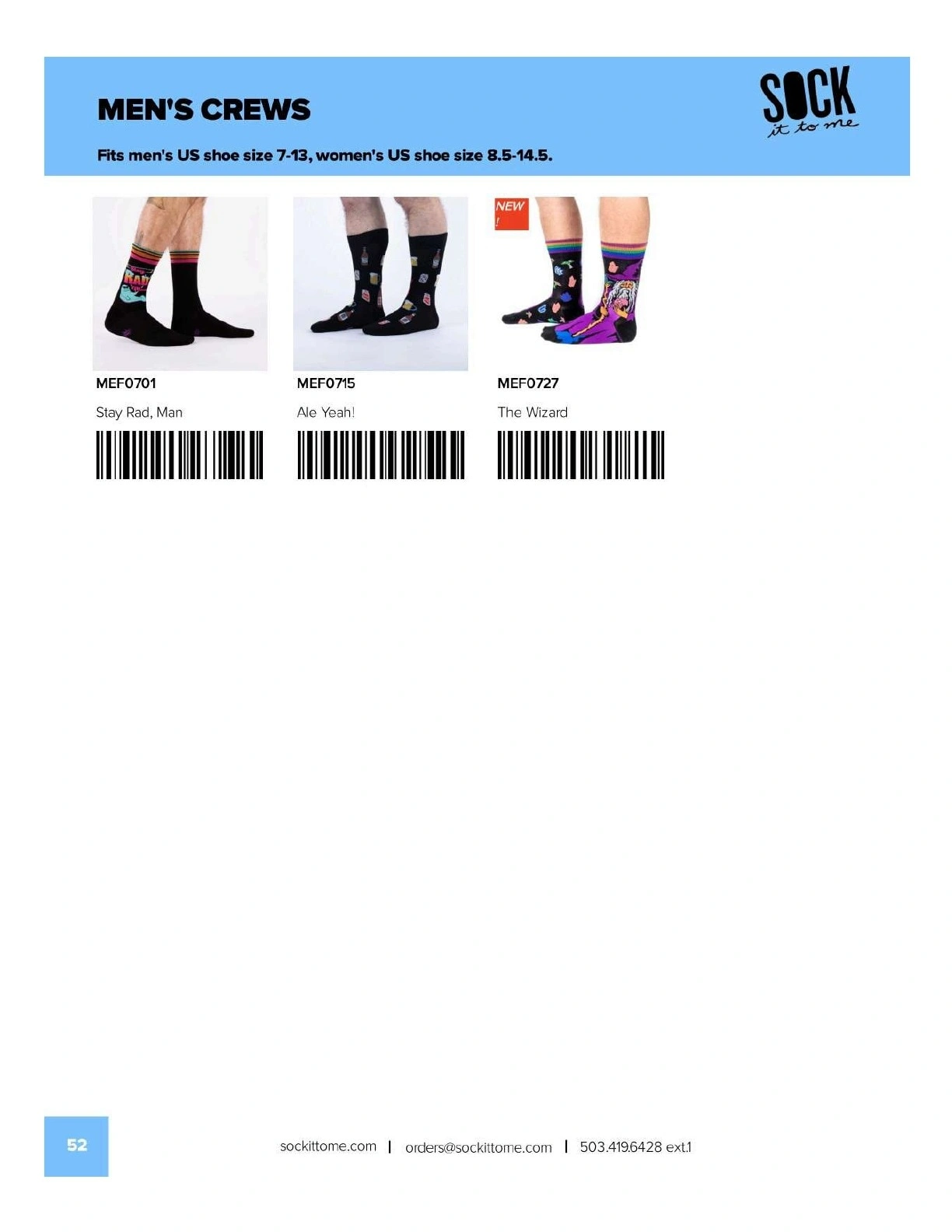 Sock It to Me flyer page 52