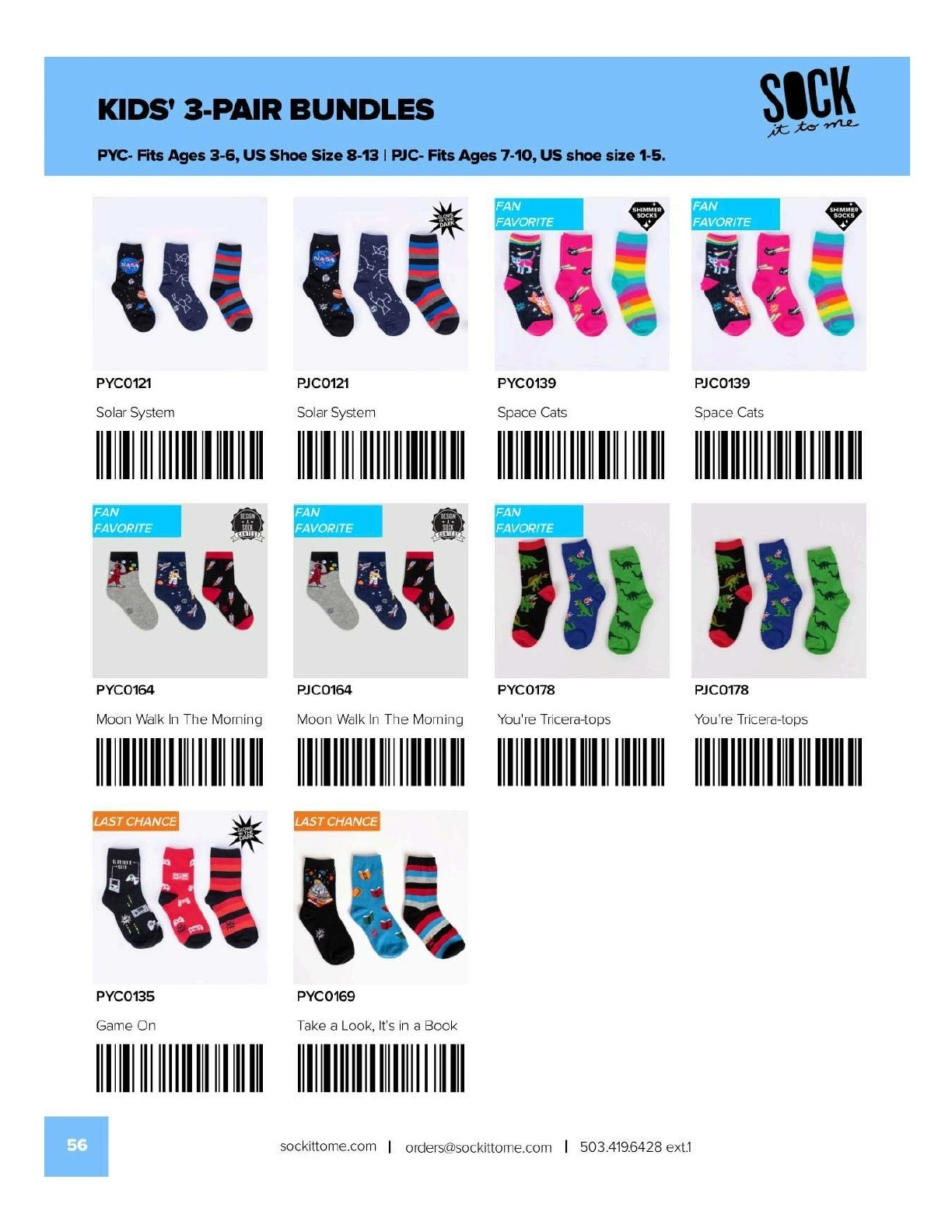 Sock It to Me flyer page 56