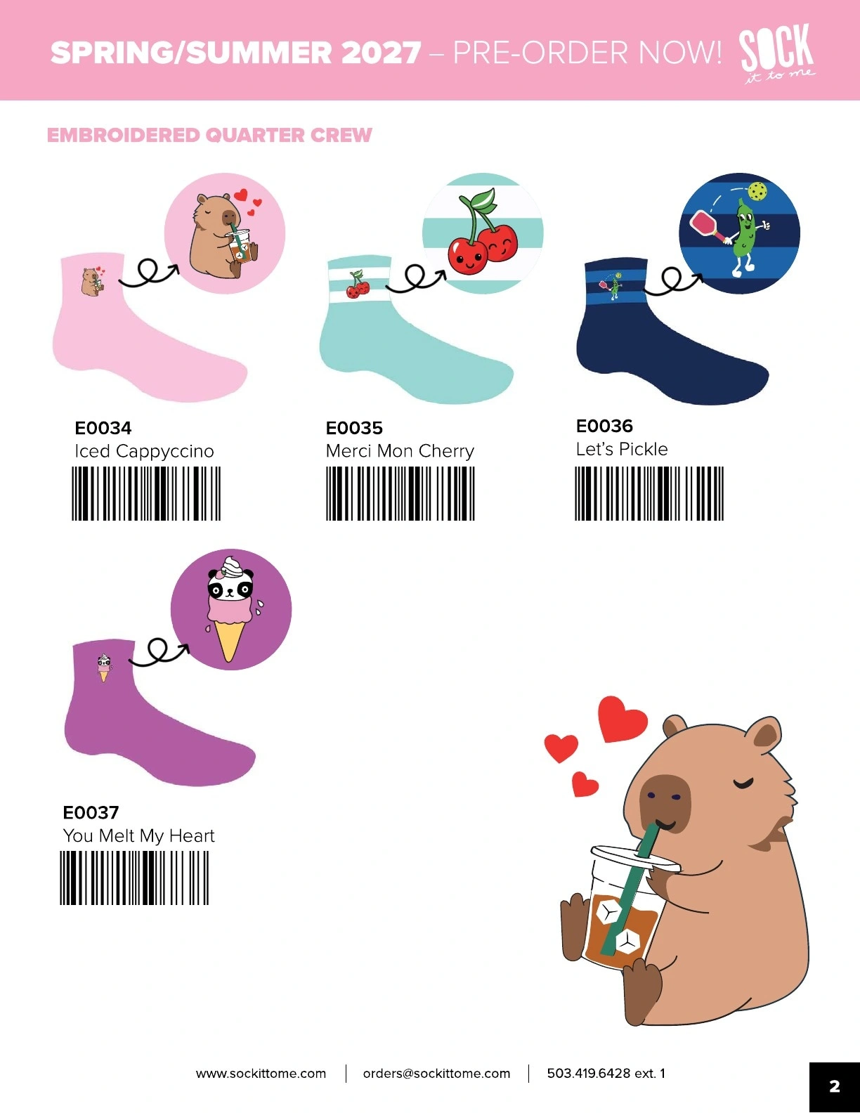Sock It to Me flyer page 2