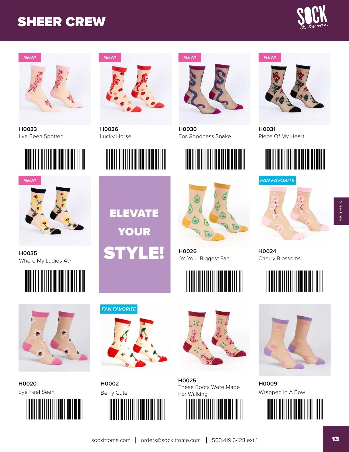Sock It to Me flyer page 15