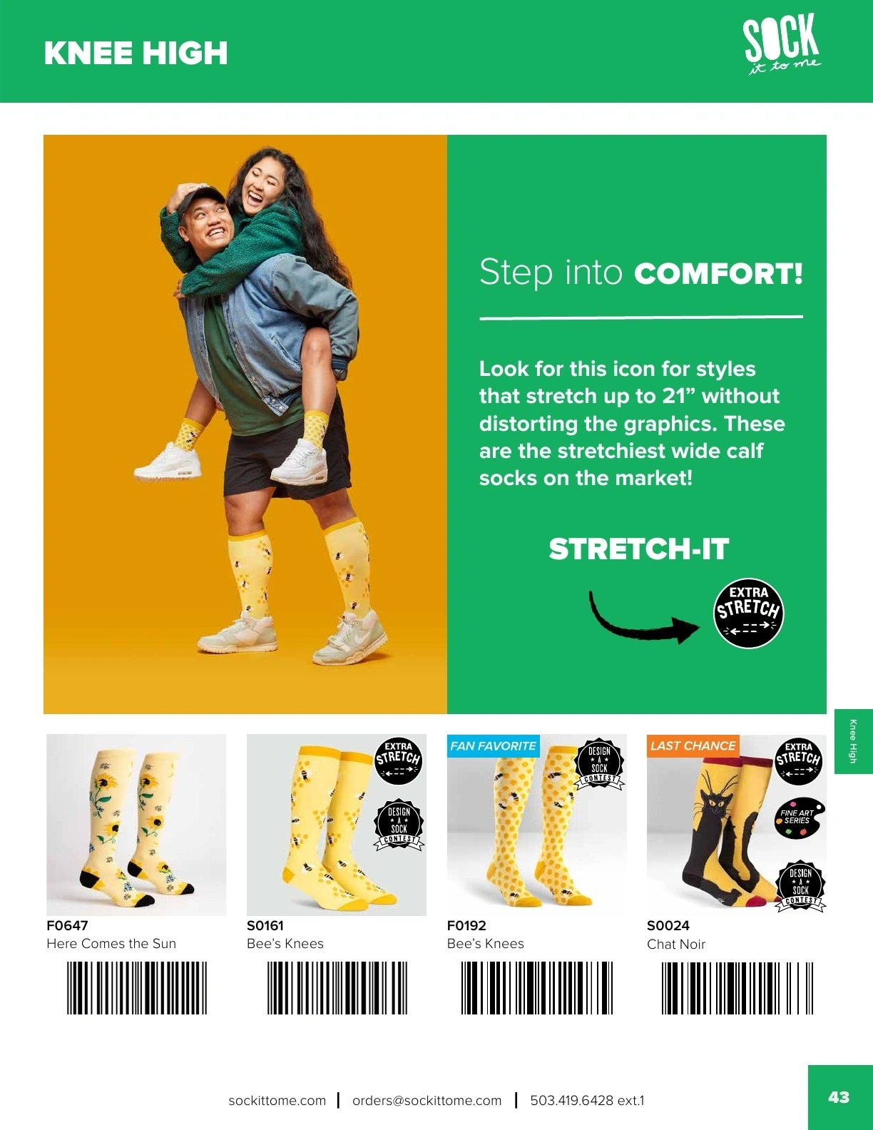 Sock It to Me flyer page 45