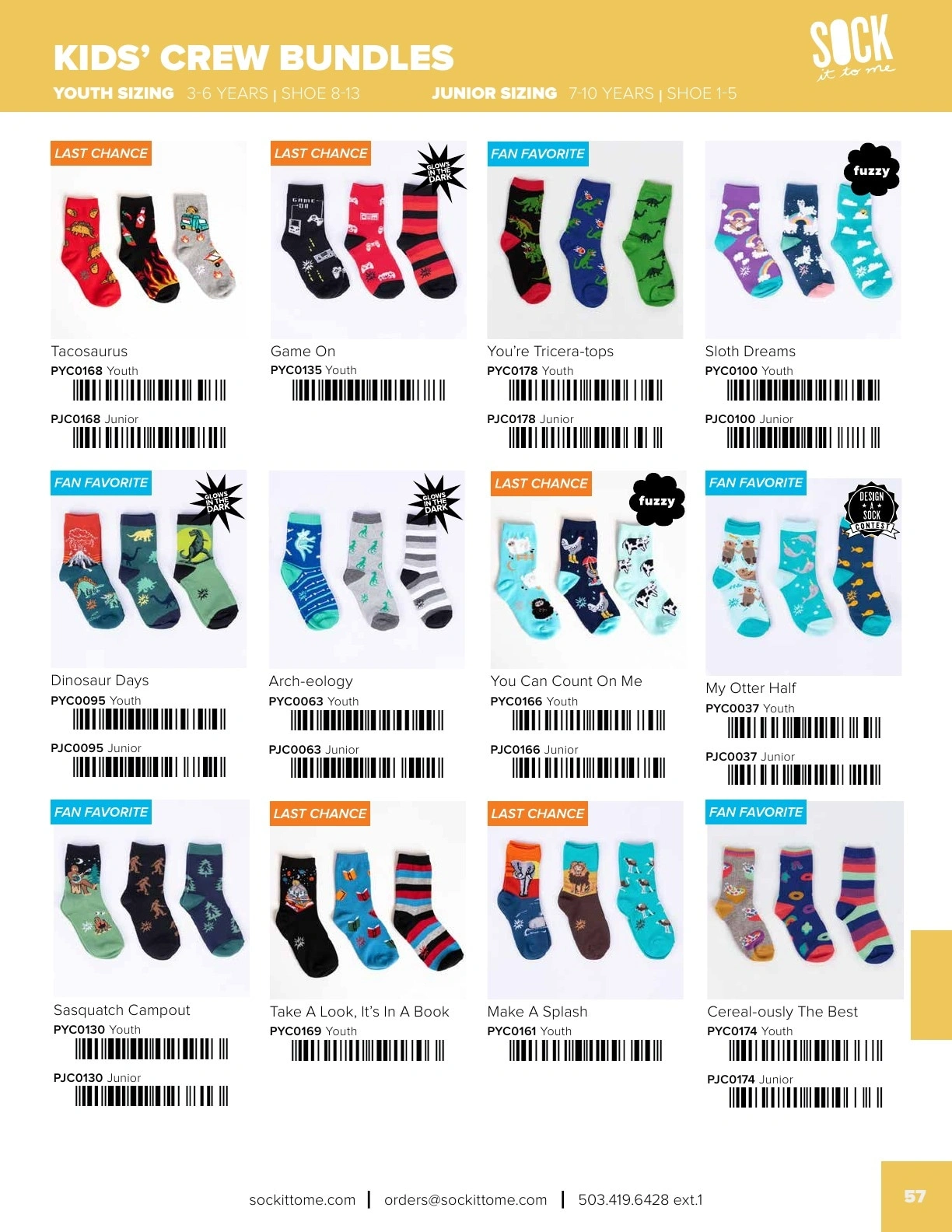 Sock It to Me flyer page 59