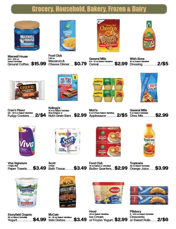 Solomon's Store flyer page 2