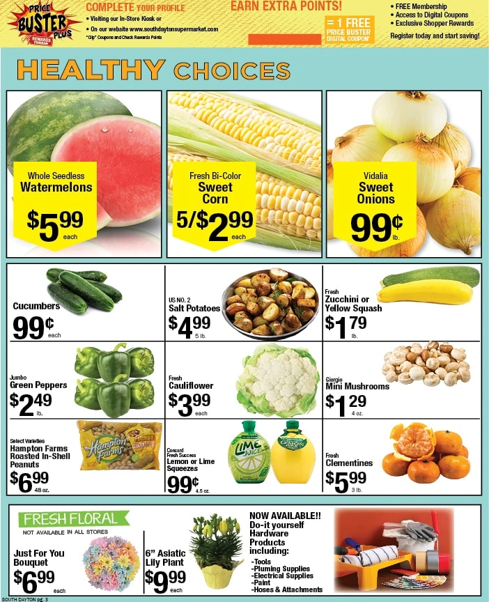 South Dayton Supermarket flyer page 3