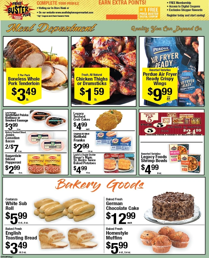 South Dayton Supermarket flyer page 5