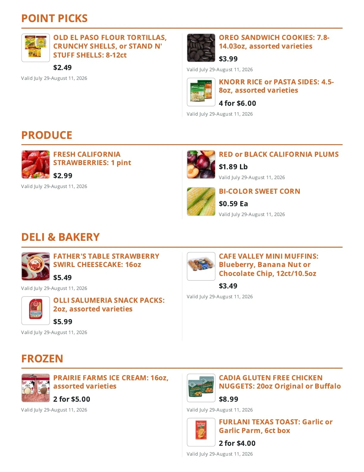 South Point Grocery flyer page 2