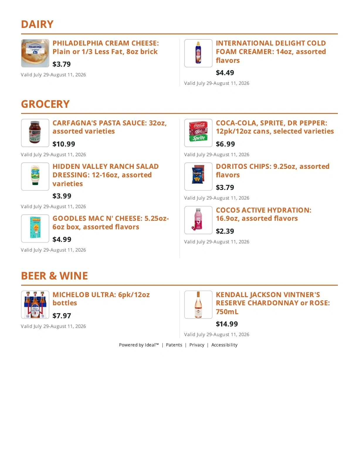 South Point Grocery flyer page 3