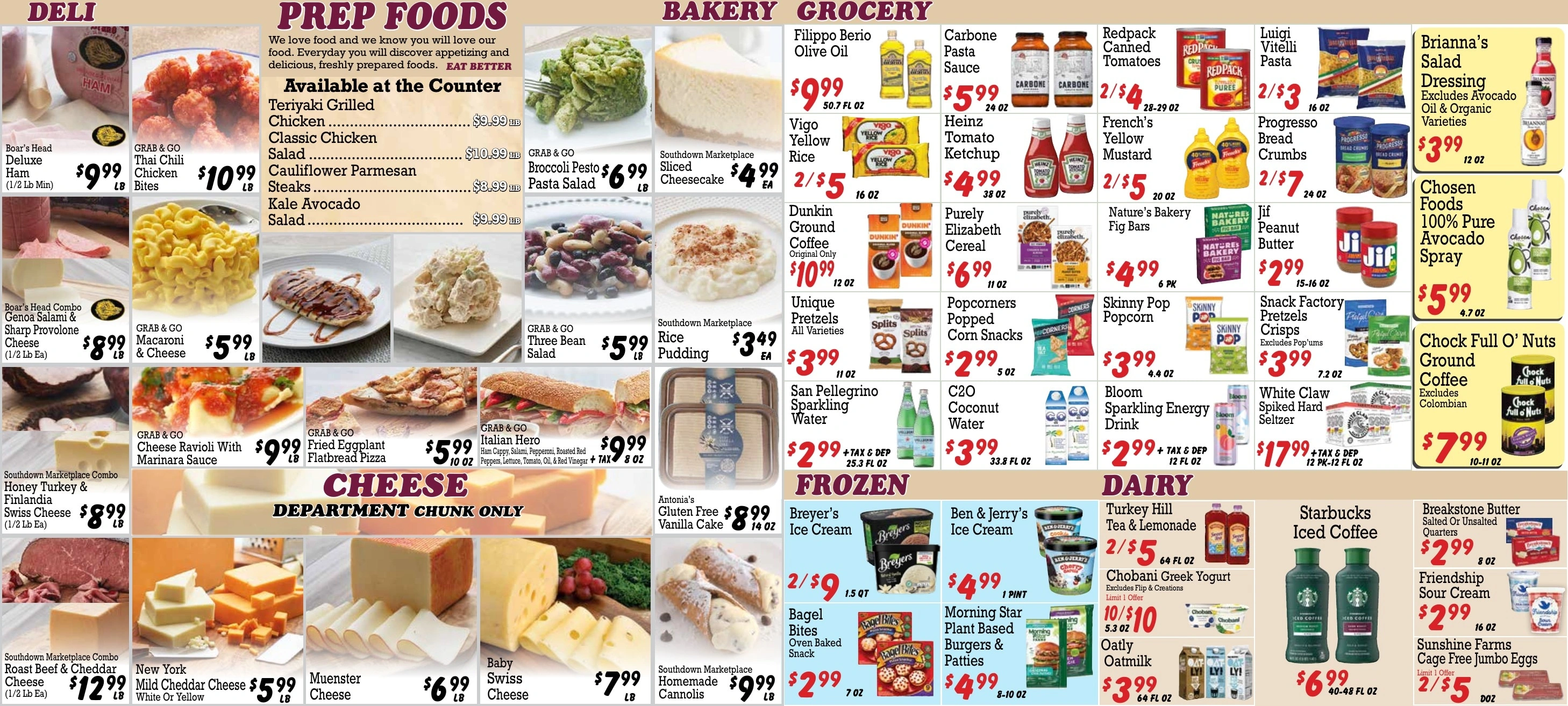 Southdown Marketplace flyer page 2