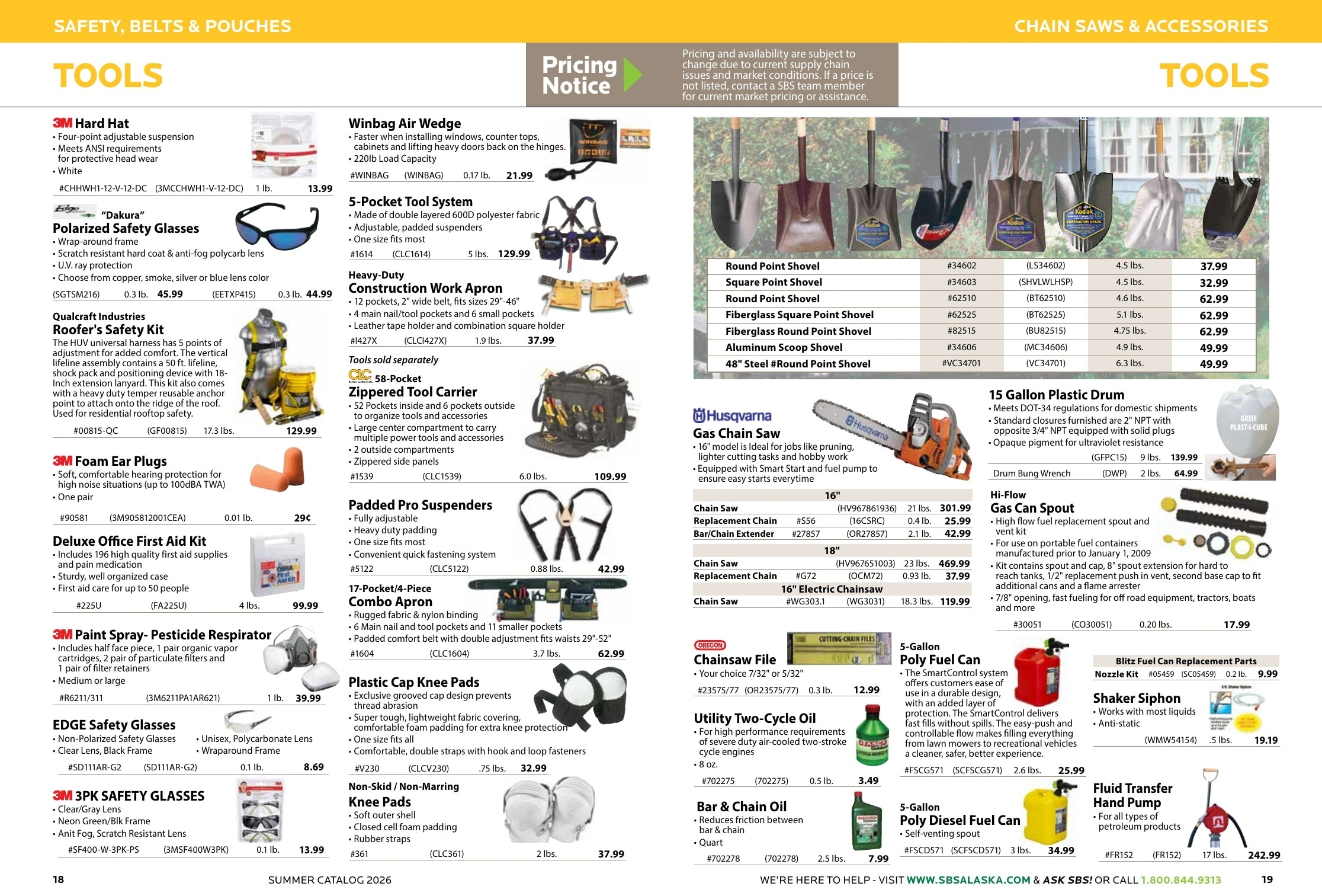 Spenard Builders Supply flyer page 11