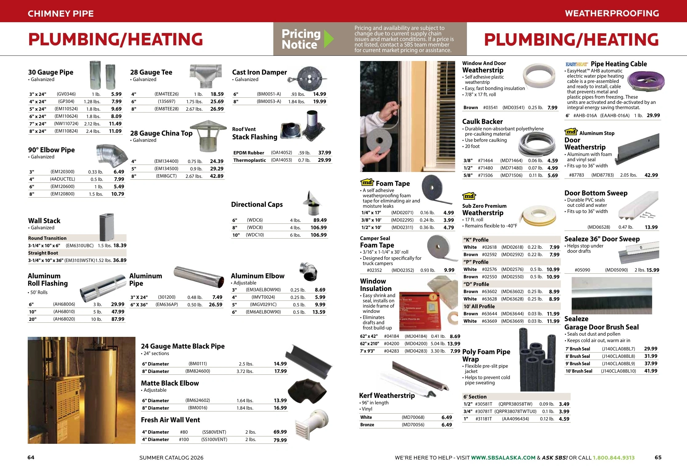 Spenard Builders Supply flyer page 34