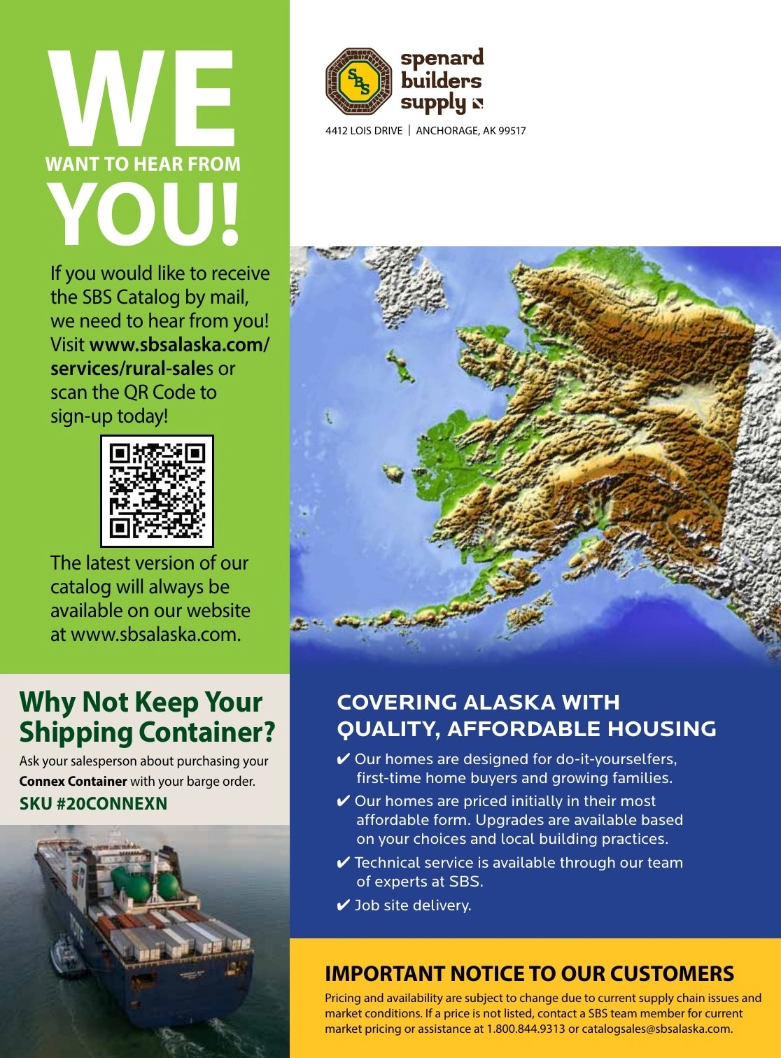 Spenard Builders Supply flyer page 39