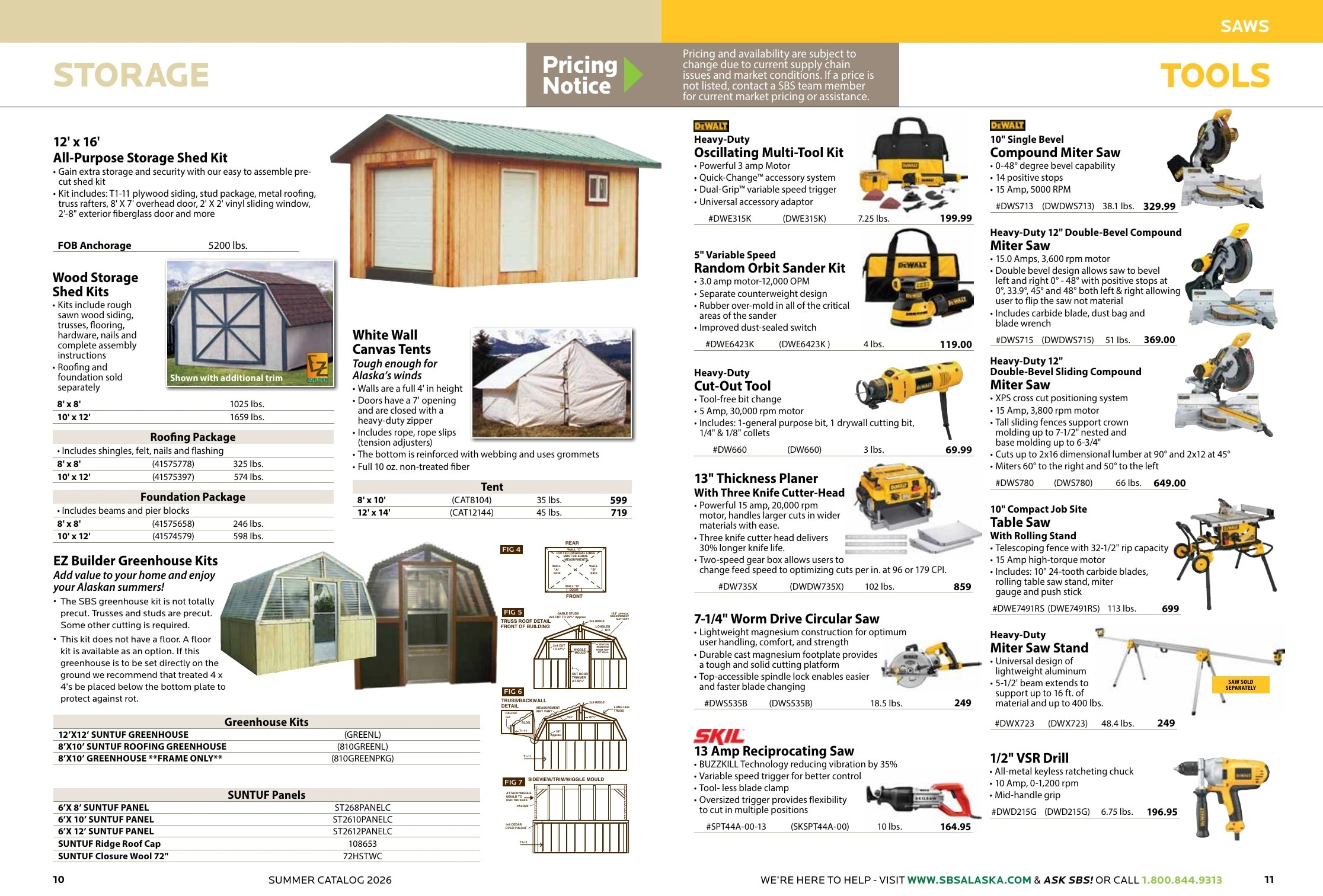 Spenard Builders Supply flyer page 7