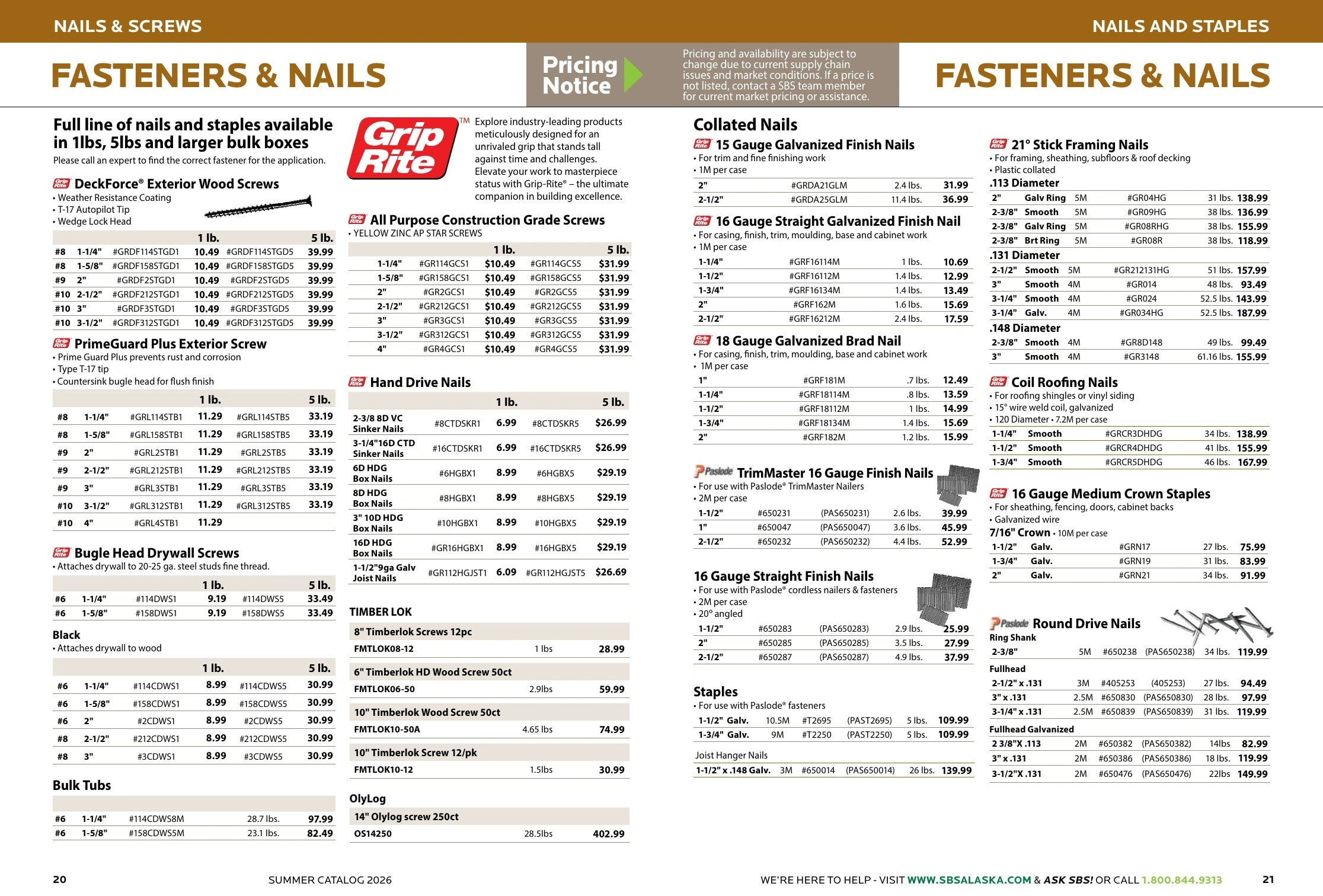 Spenard Builders Supply flyer page 12