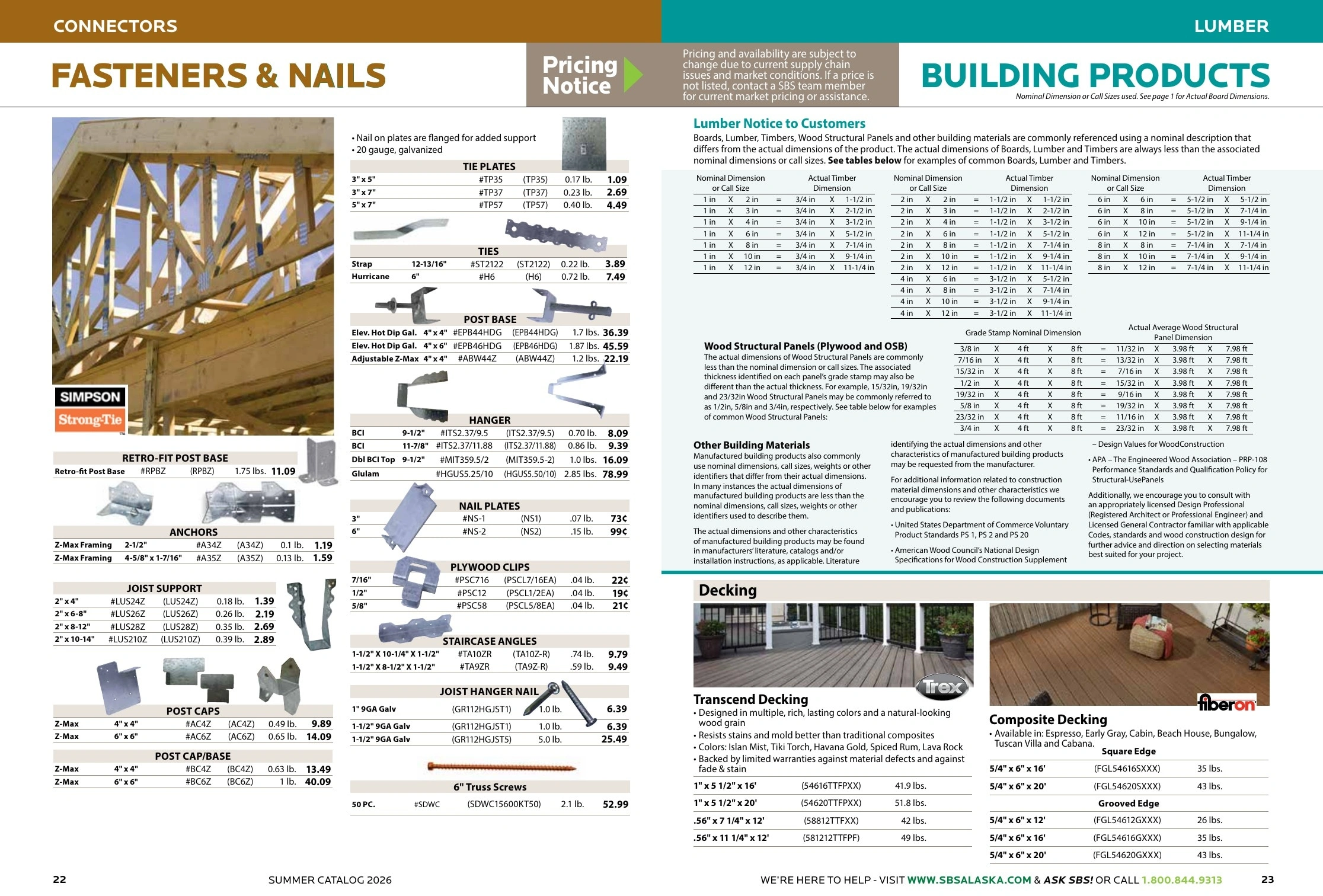 Spenard Builders Supply flyer page 13