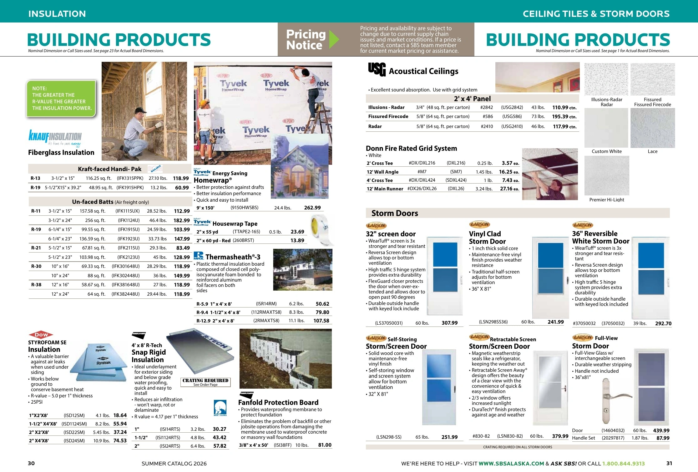 Spenard Builders Supply flyer page 17