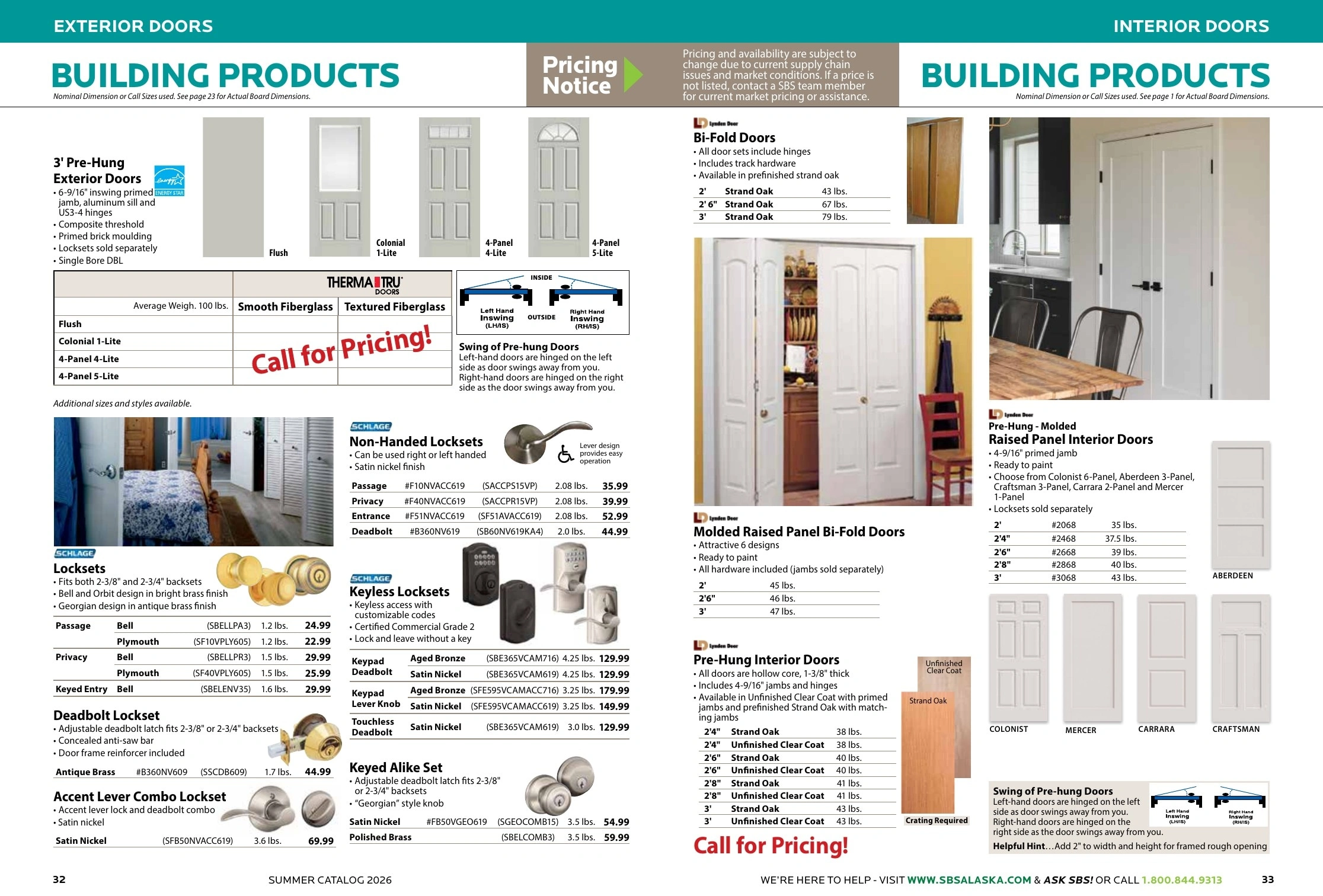Spenard Builders Supply flyer page 18