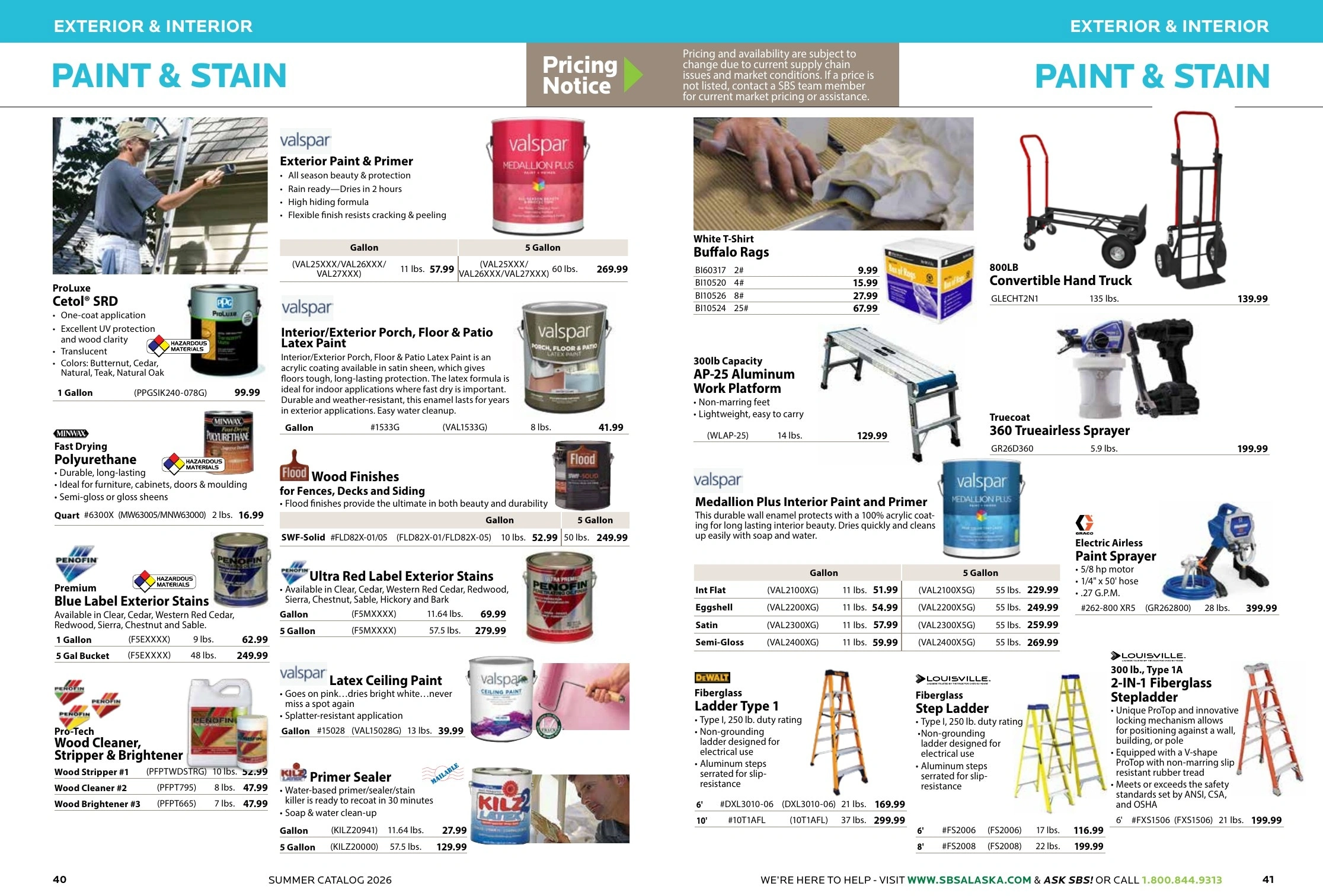 Spenard Builders Supply flyer page 22