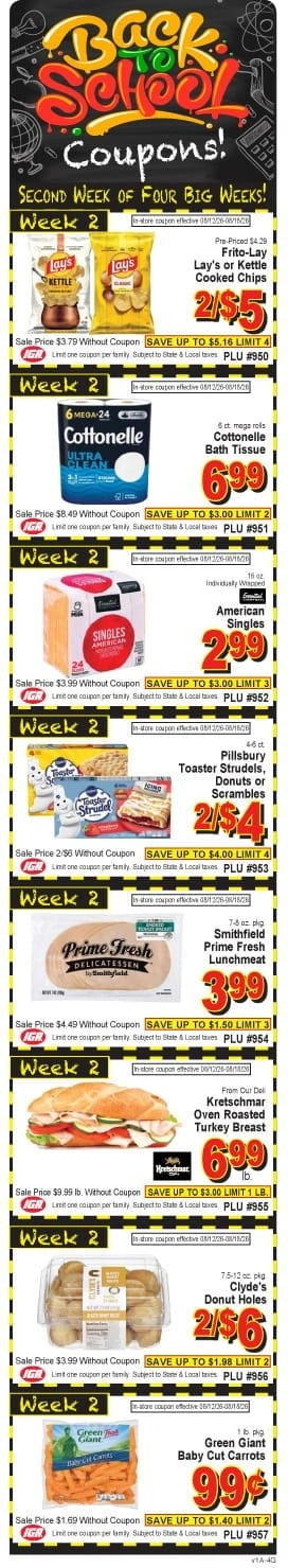 St. Joseph IGA flyer page 5