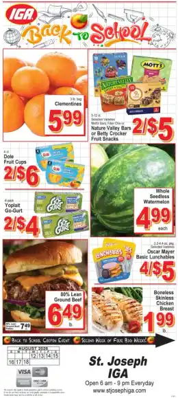 St. Joseph IGA Weekly Ad