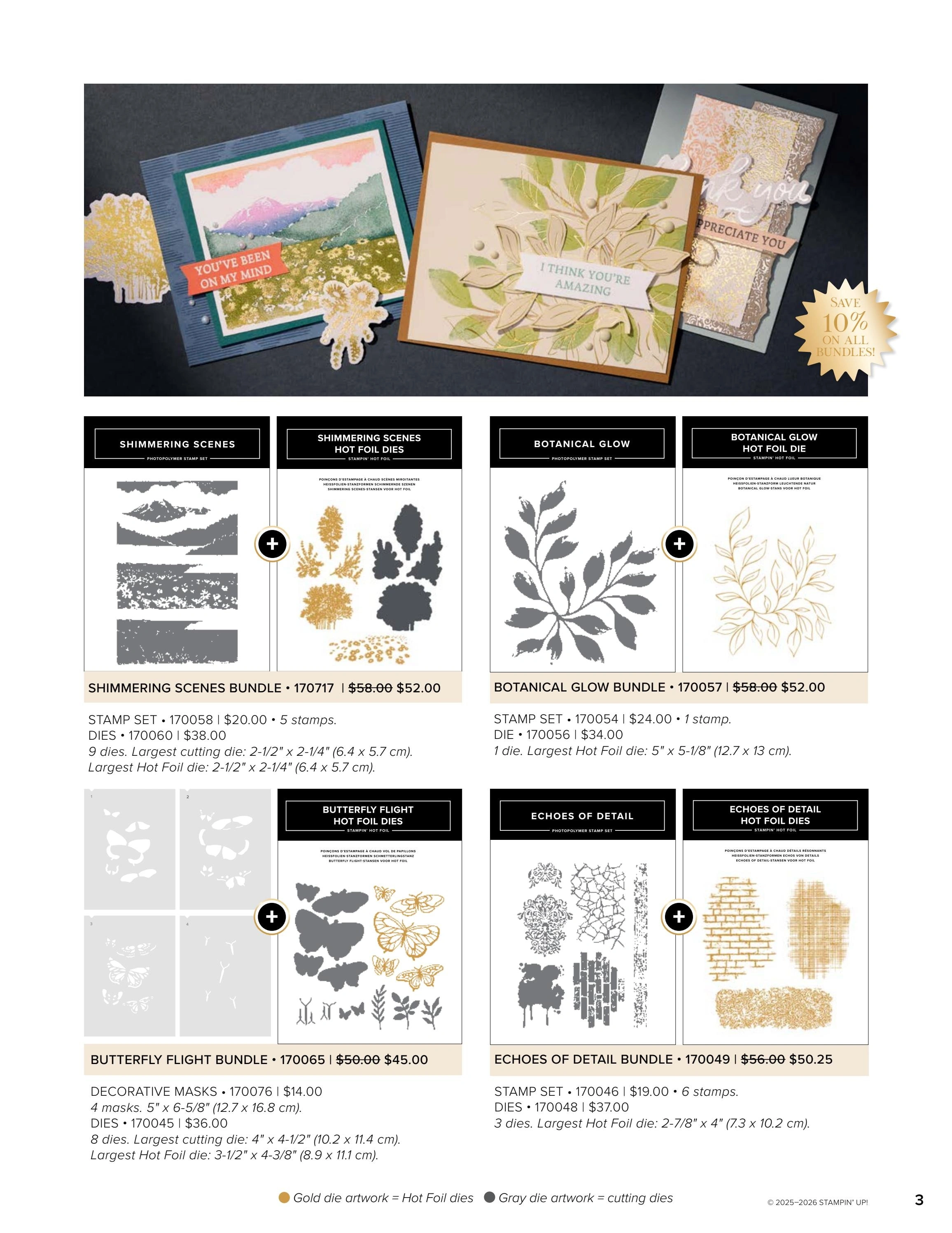 Stampin' Up! flyer page 3