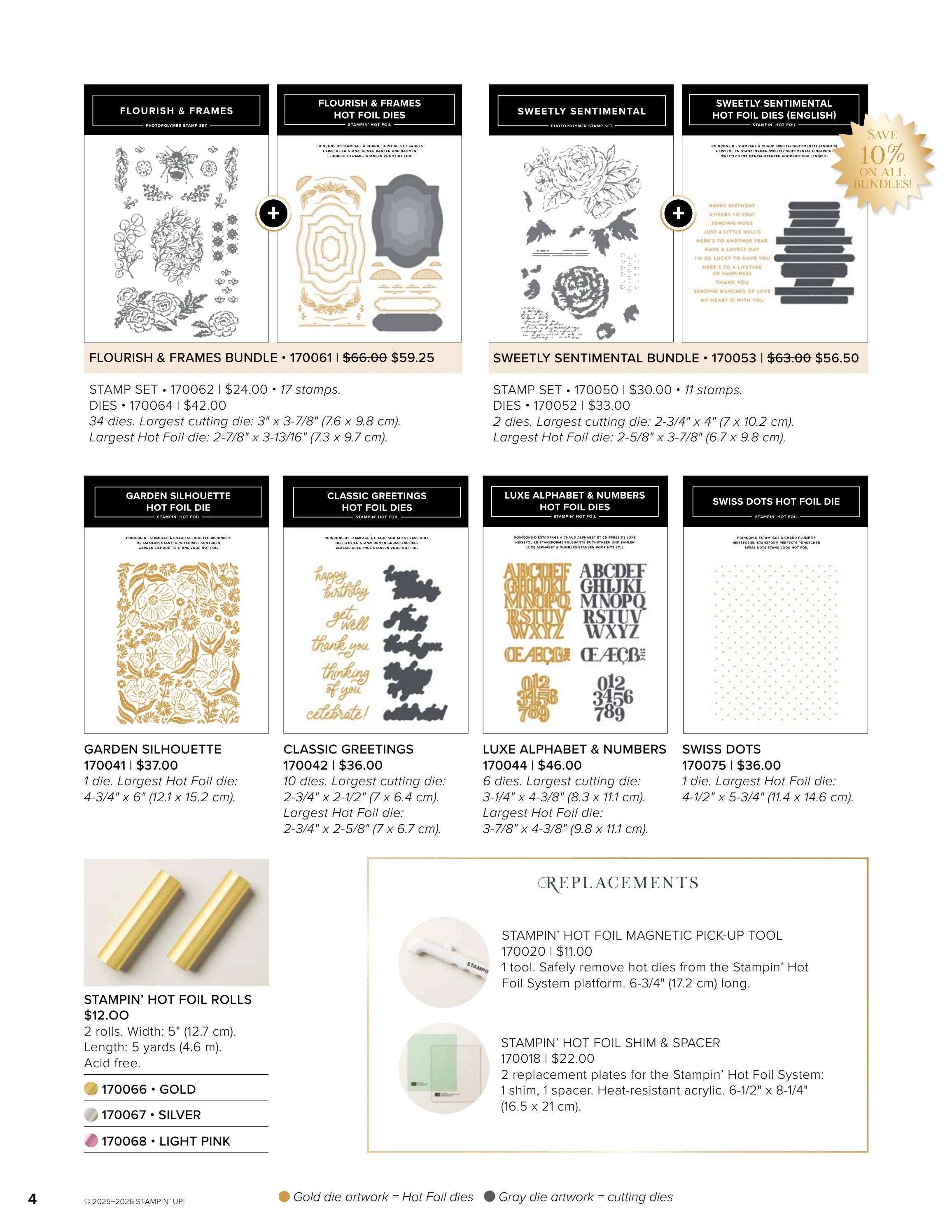 Stampin' Up! flyer page 4