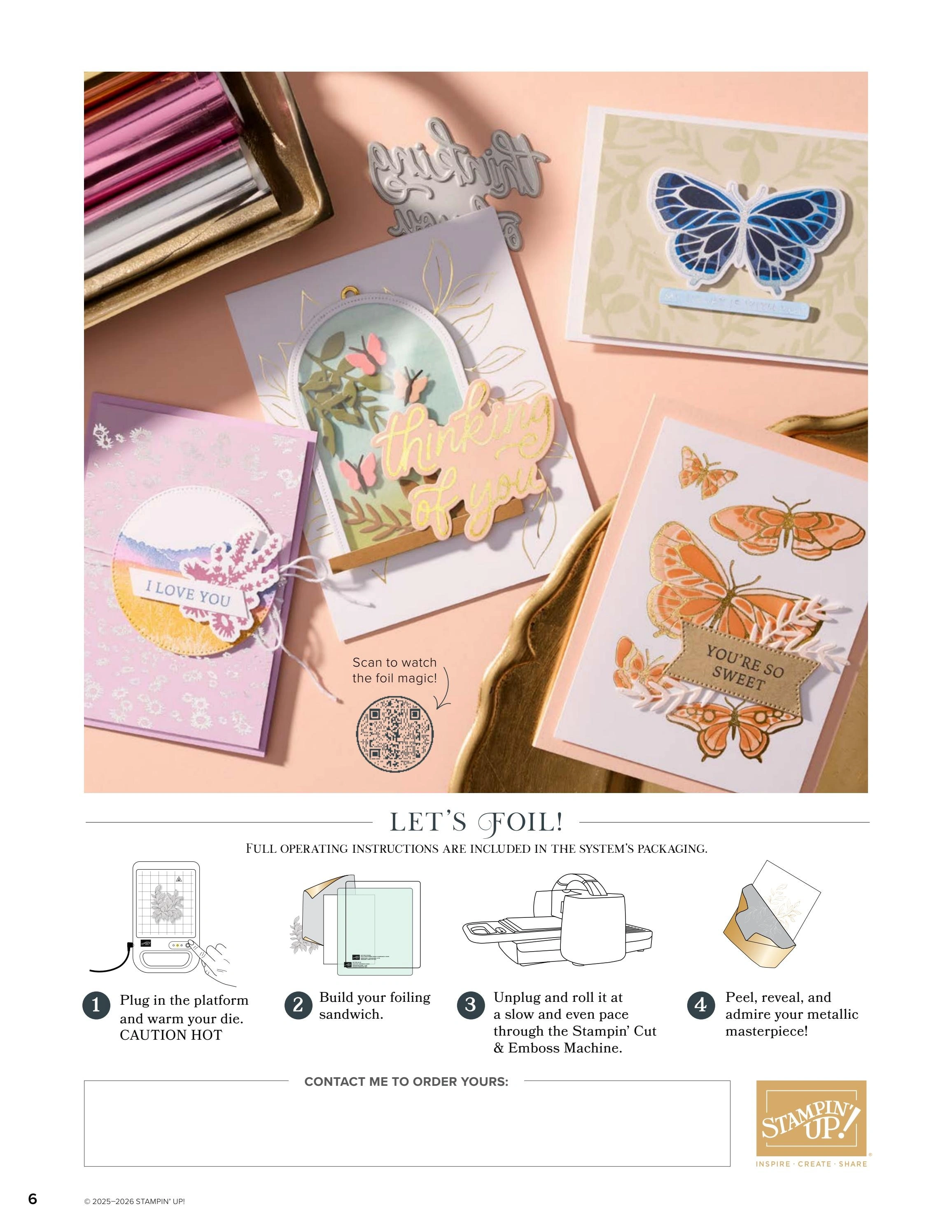 Stampin' Up! flyer page 6
