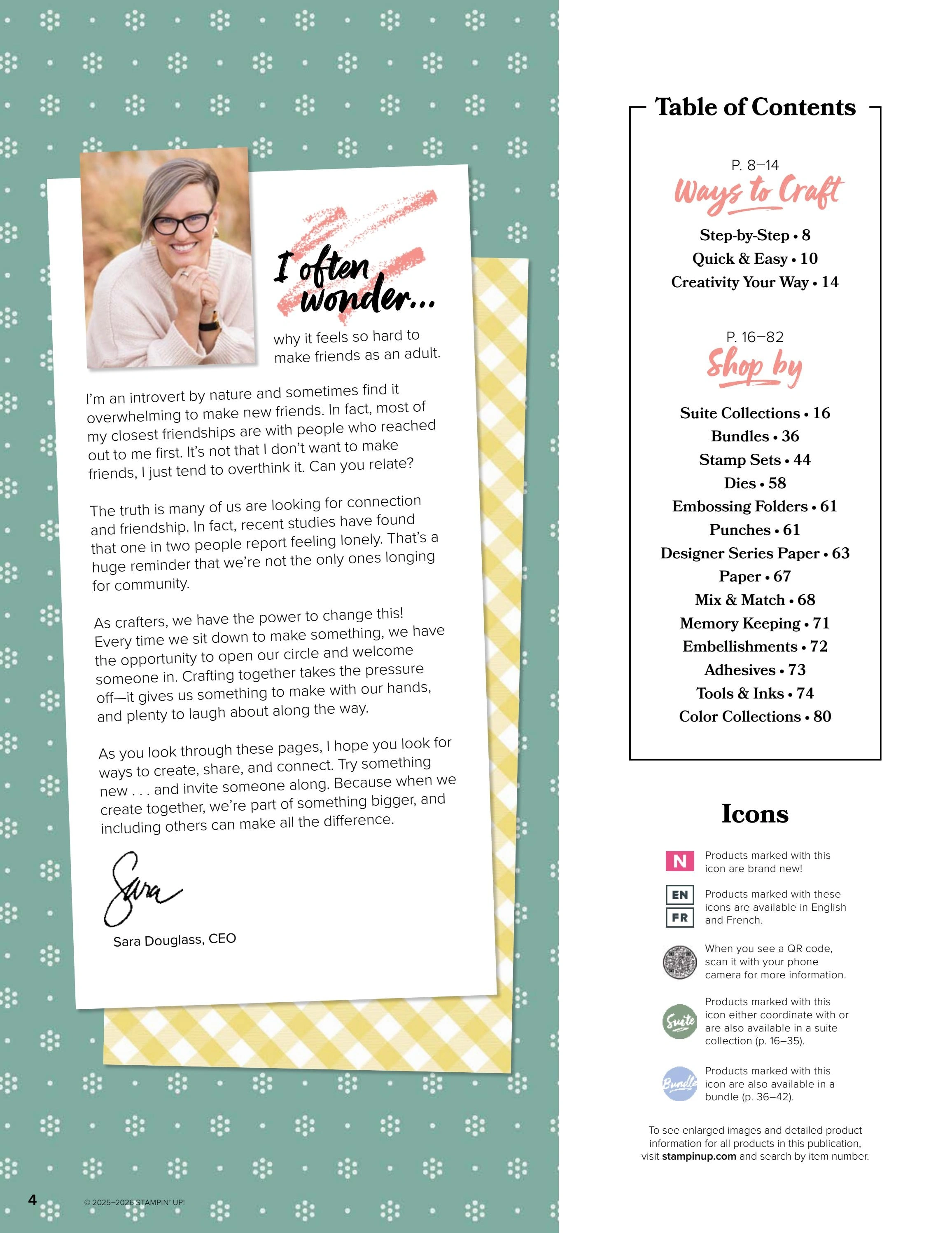 Stampin' Up! flyer page 4