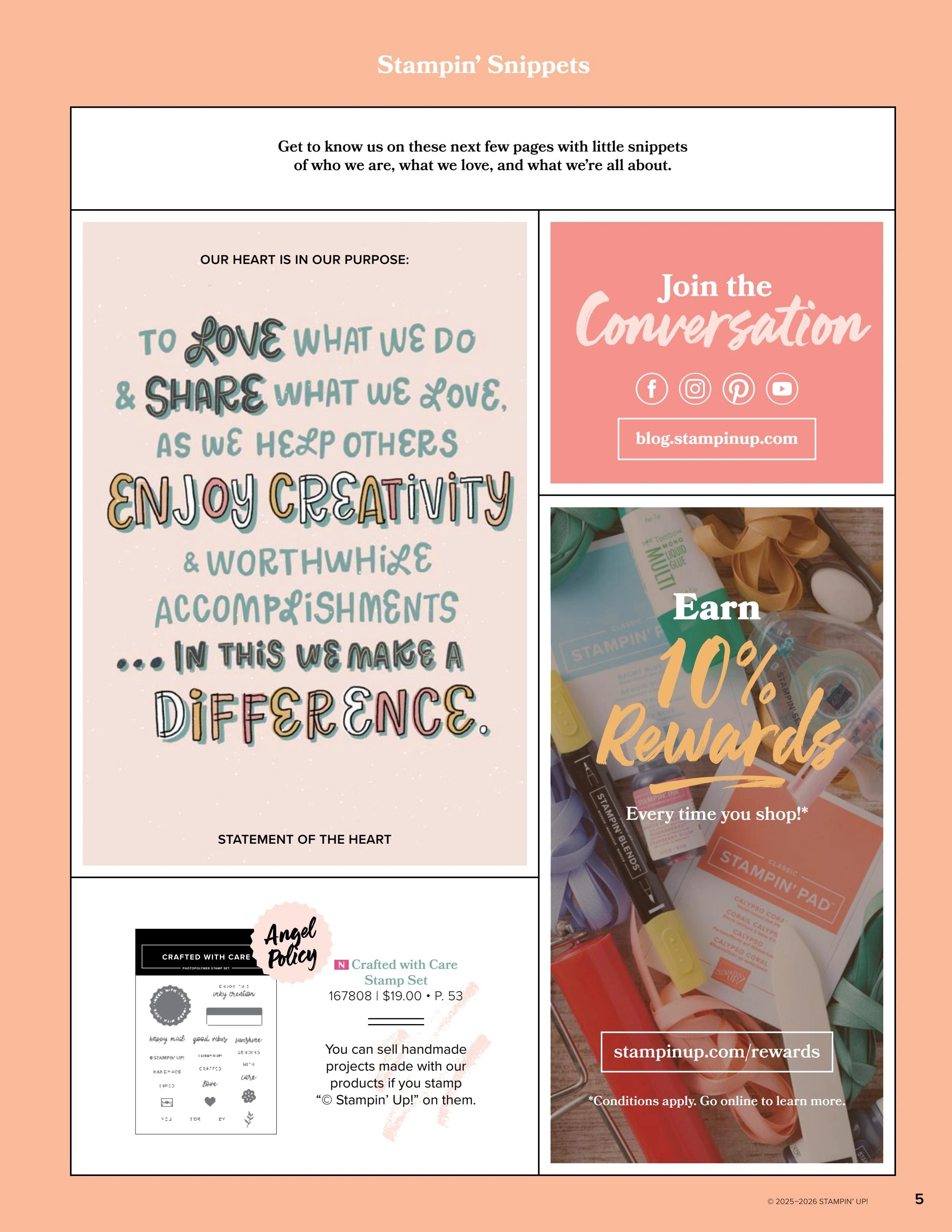 Stampin' Up! flyer page 5