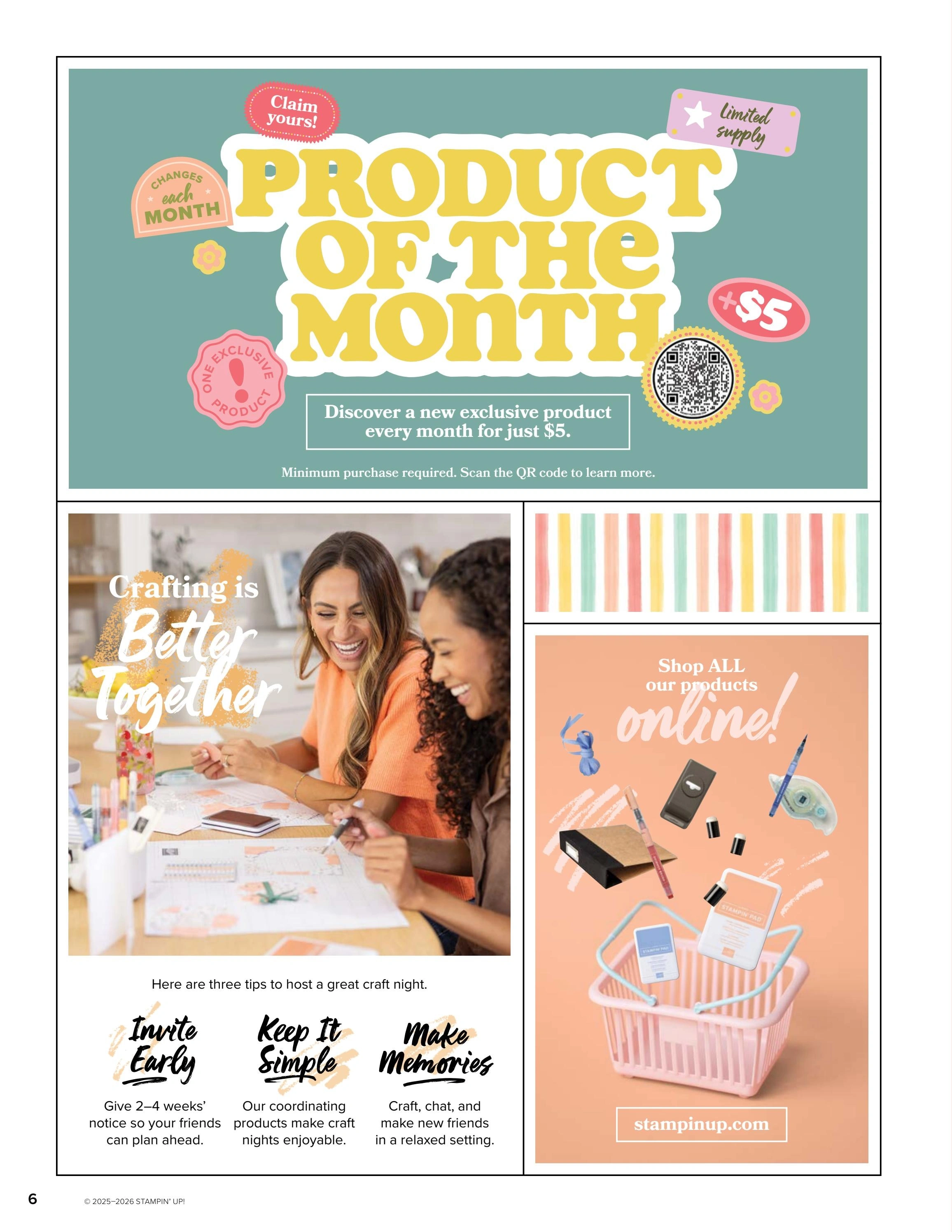 Stampin' Up! flyer page 6