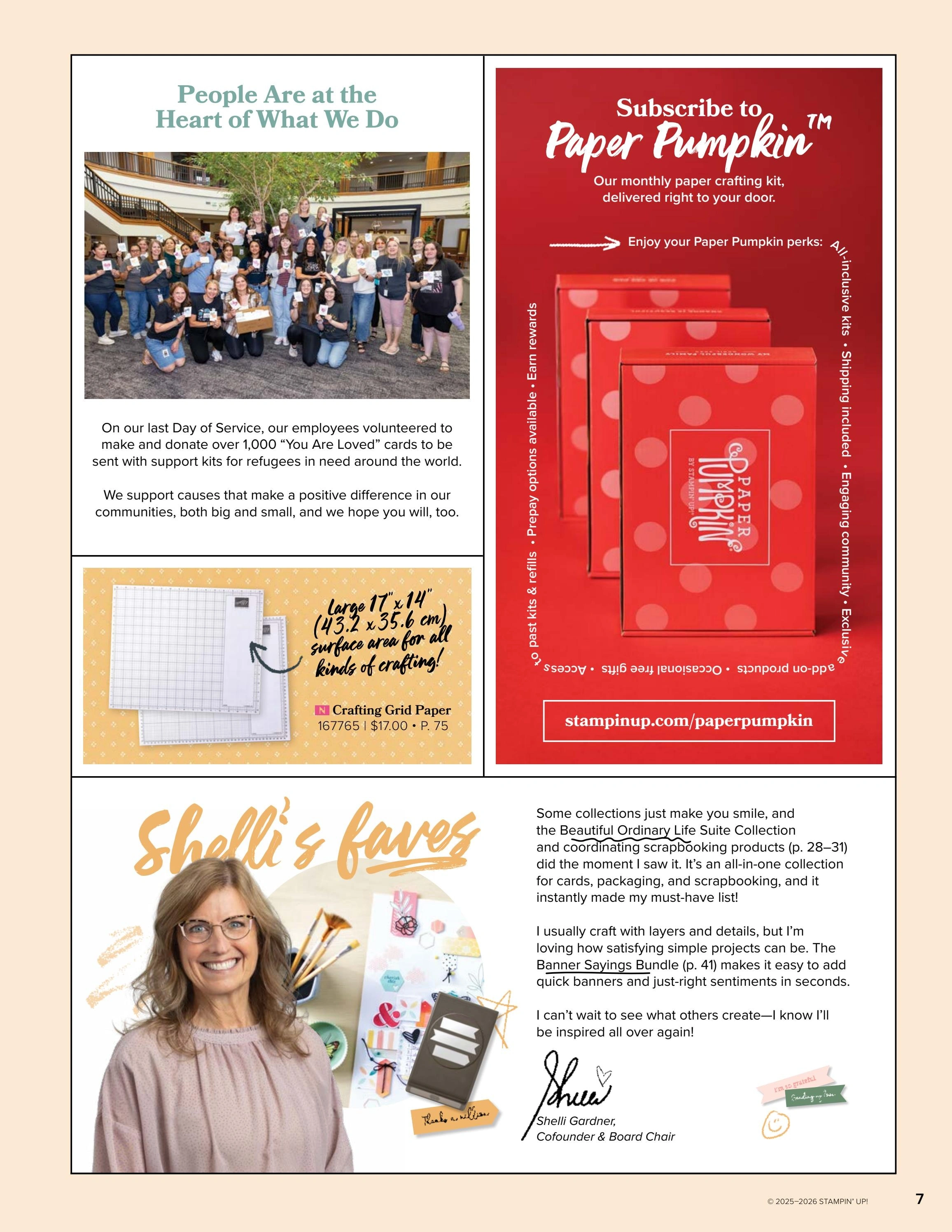 Stampin' Up! flyer page 7