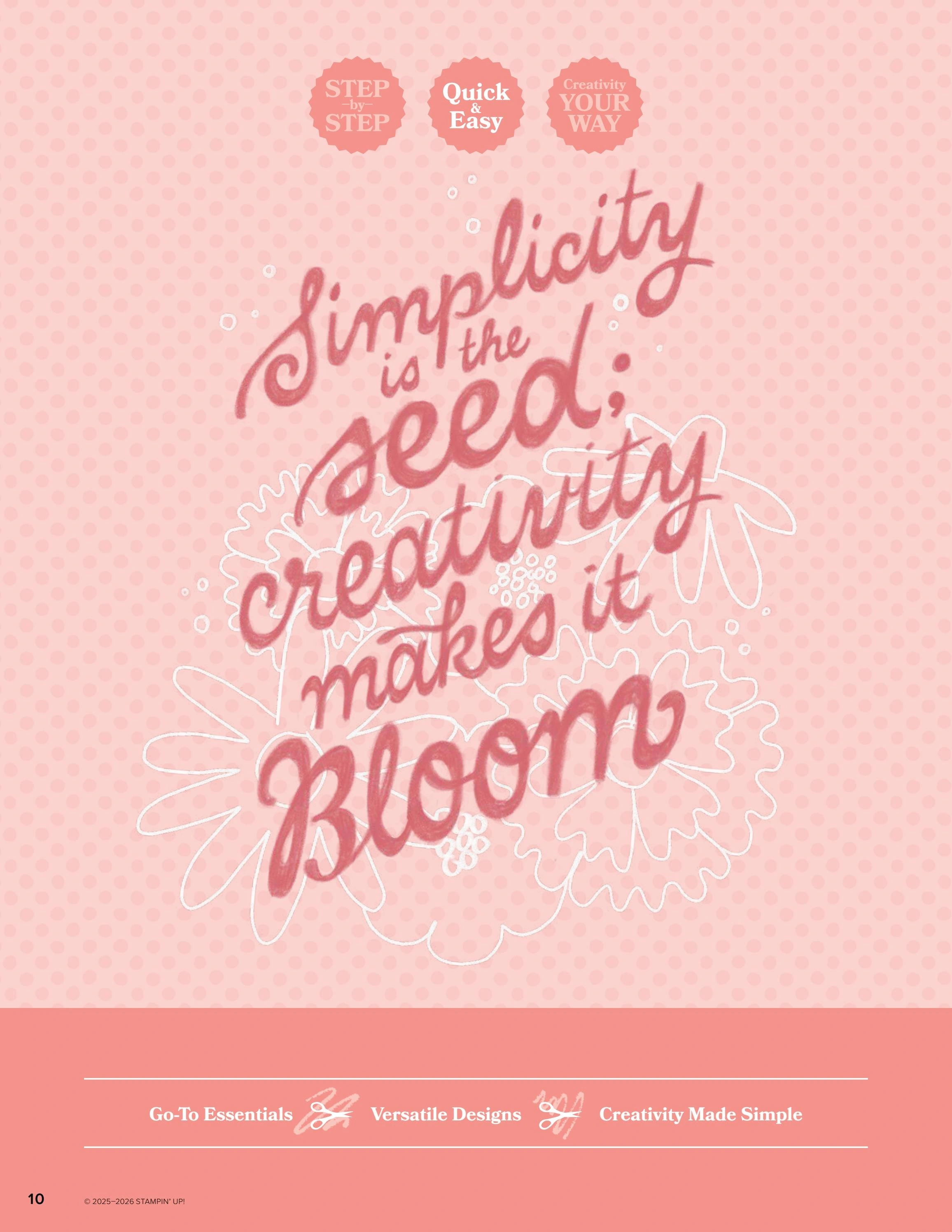 Stampin' Up! flyer page 10
