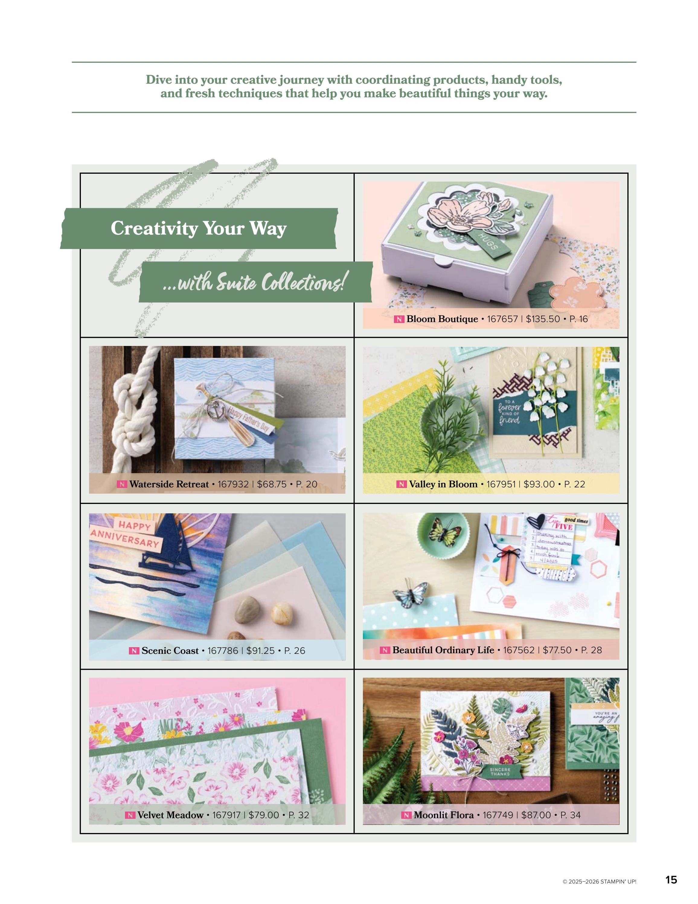 Stampin' Up! flyer page 15