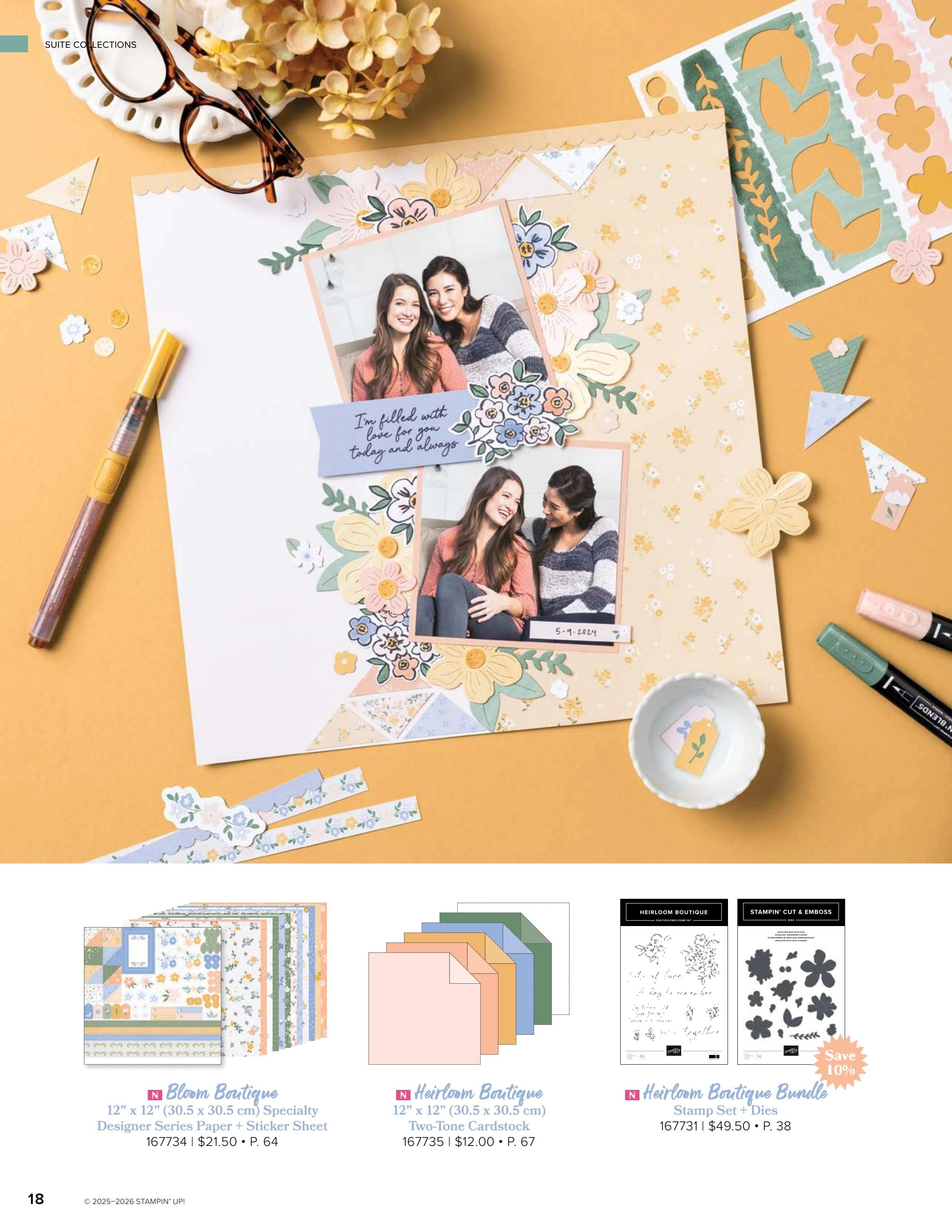 Stampin' Up! flyer page 18