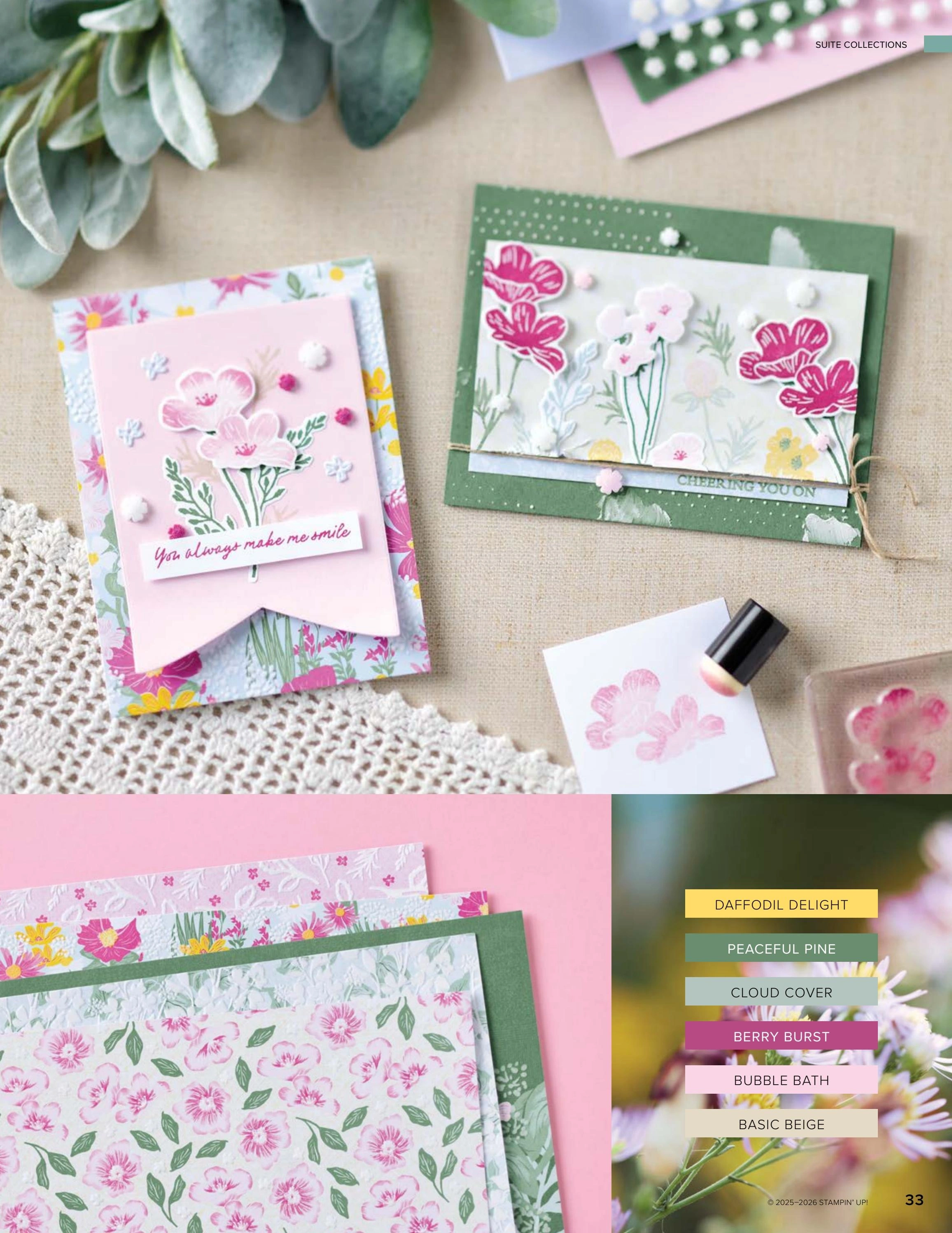 Stampin' Up! flyer page 33