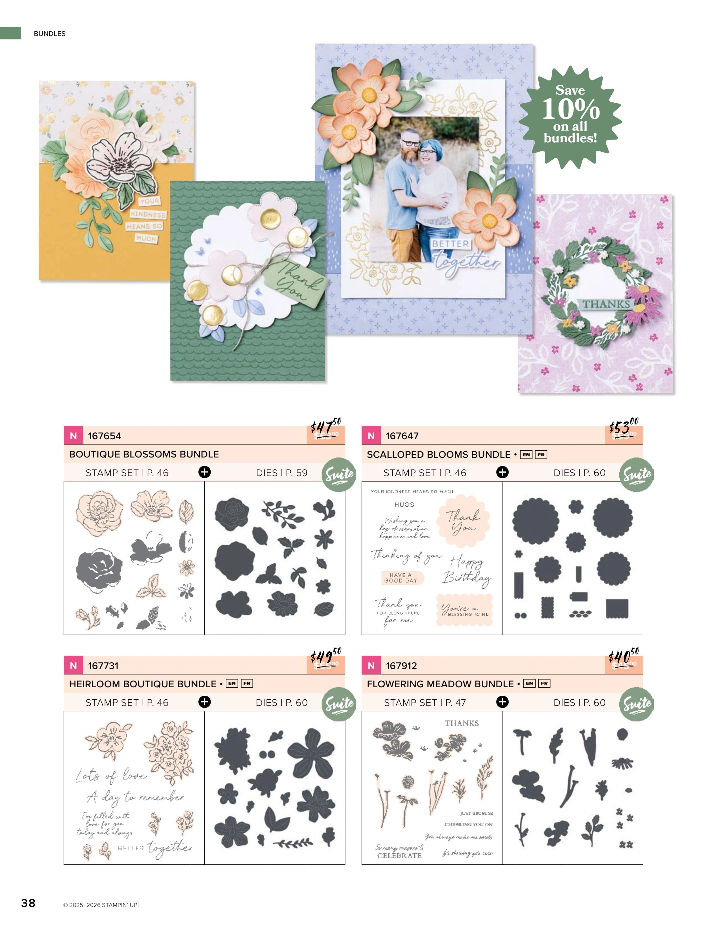 Stampin' Up! flyer page 38
