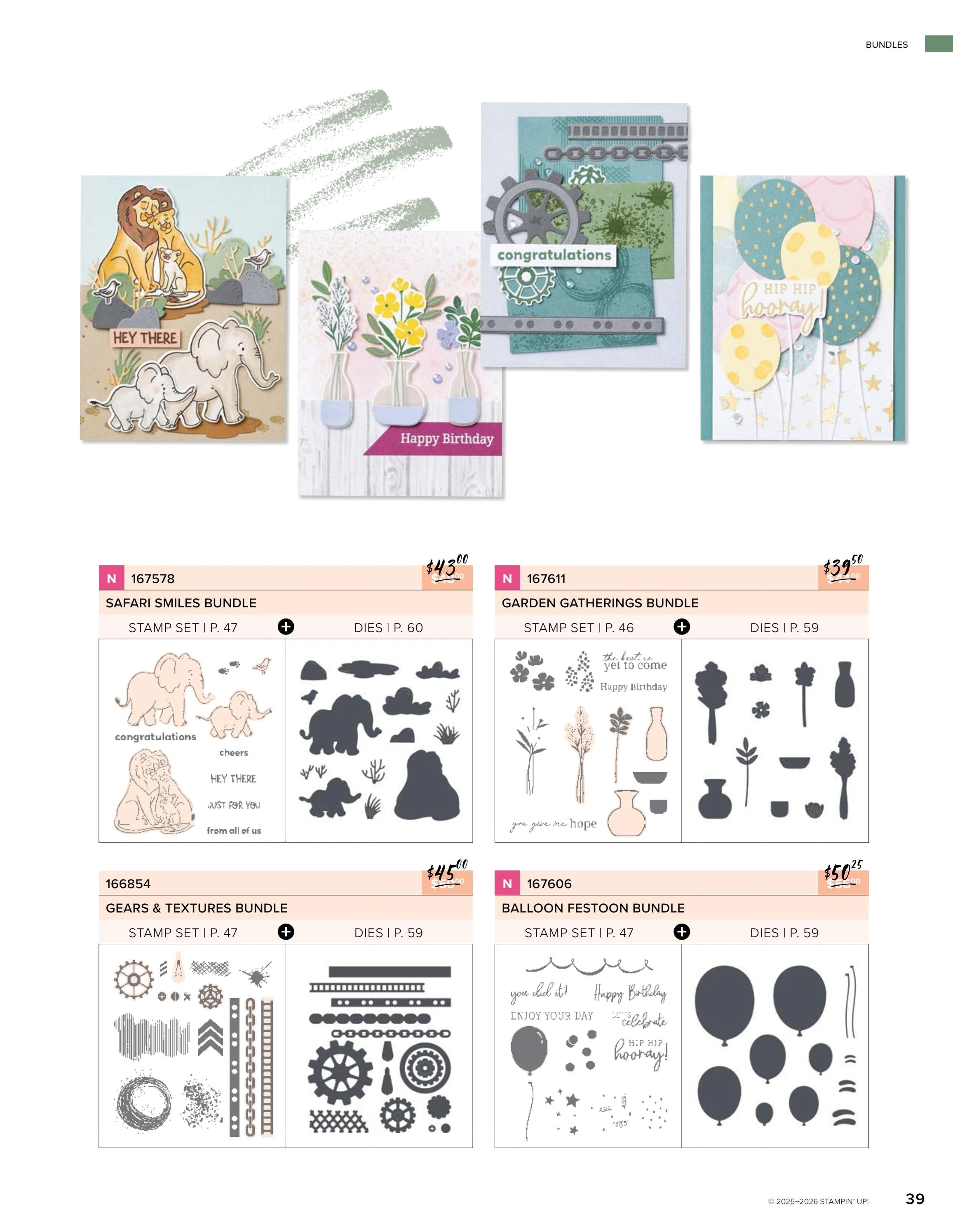 Stampin' Up! flyer page 39