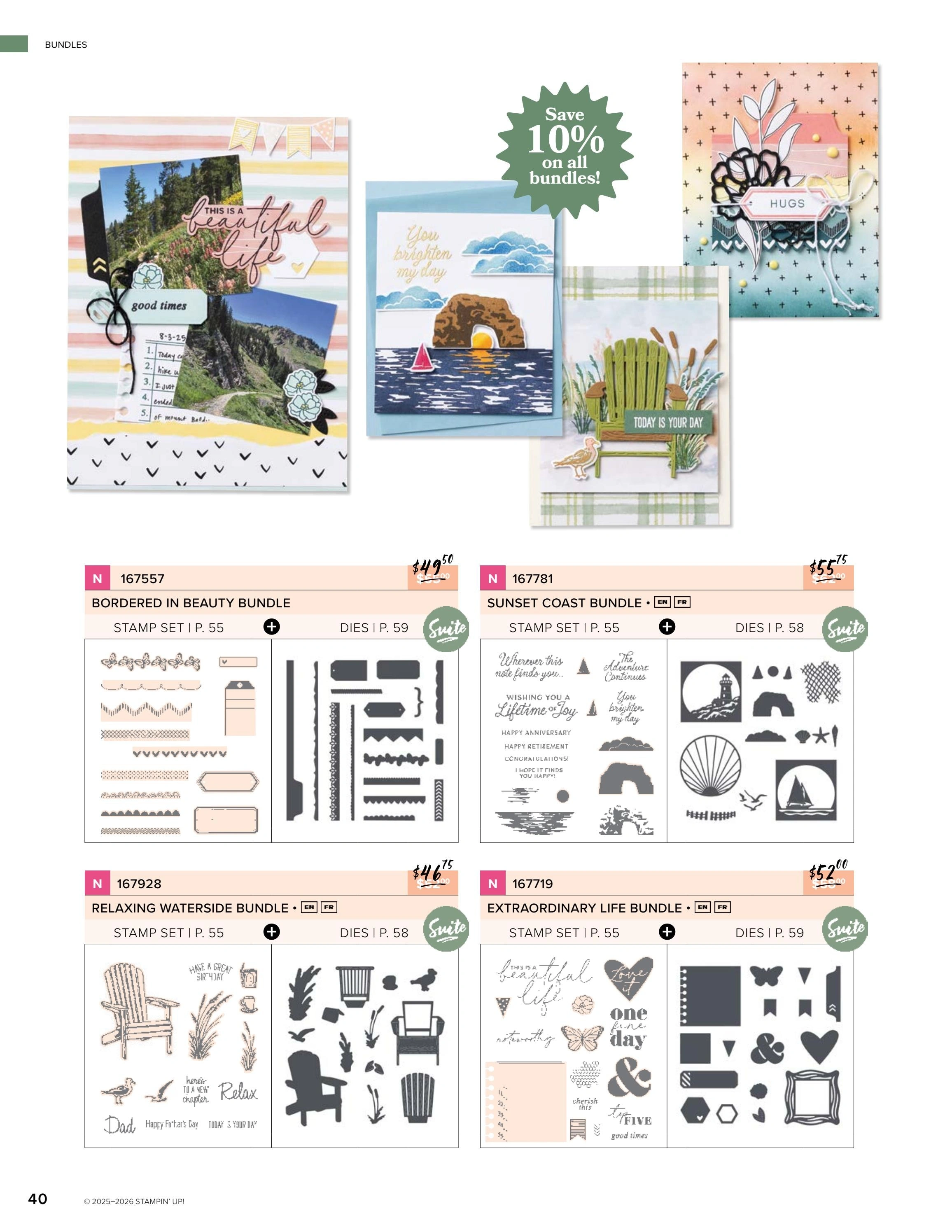 Stampin' Up! flyer page 40