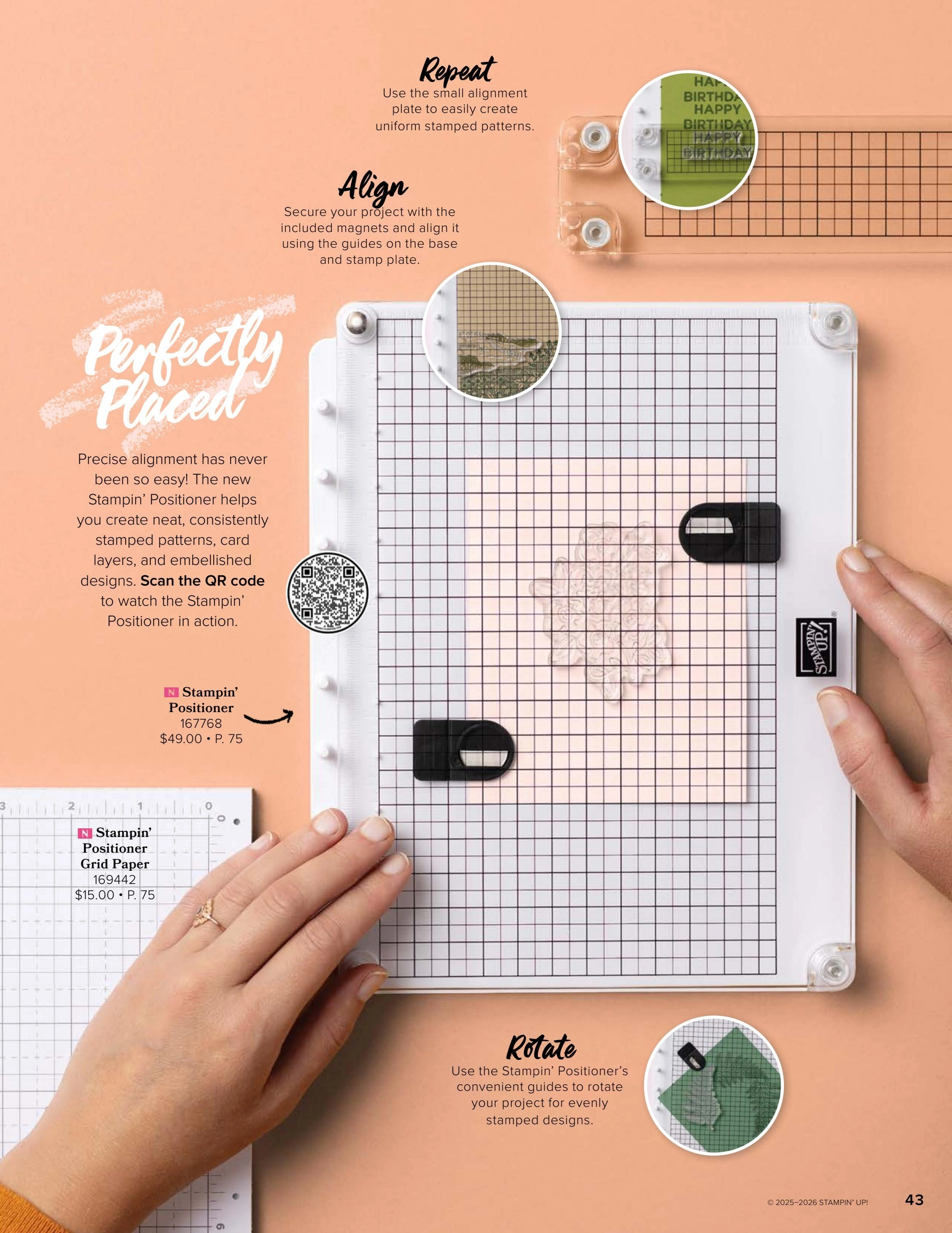 Stampin' Up! flyer page 43