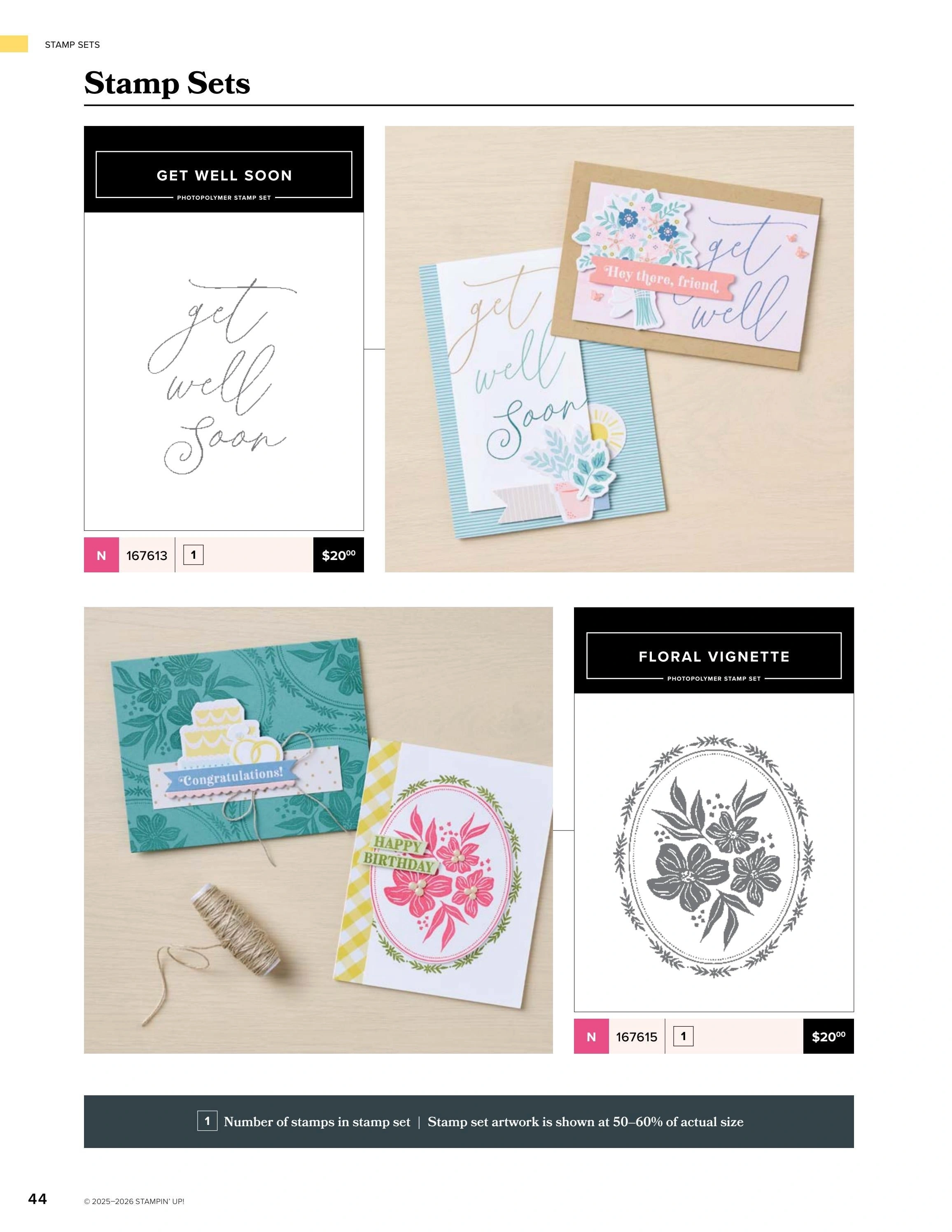 Stampin' Up! flyer page 44