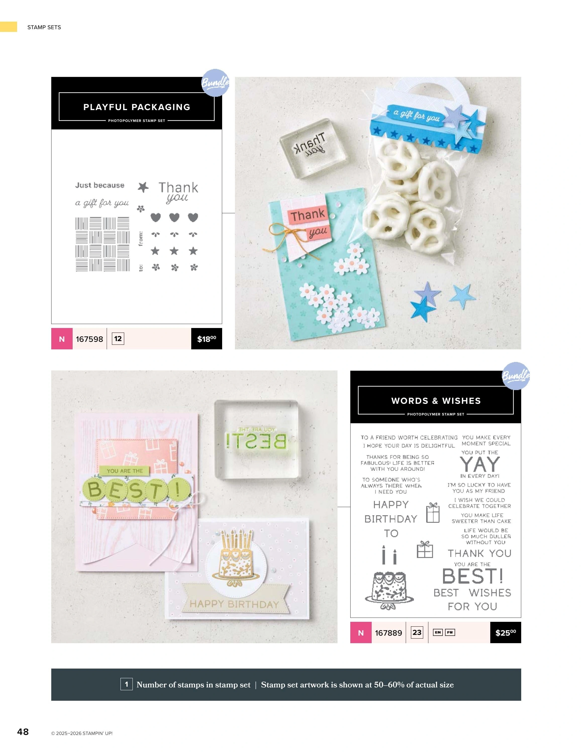 Stampin' Up! flyer page 48